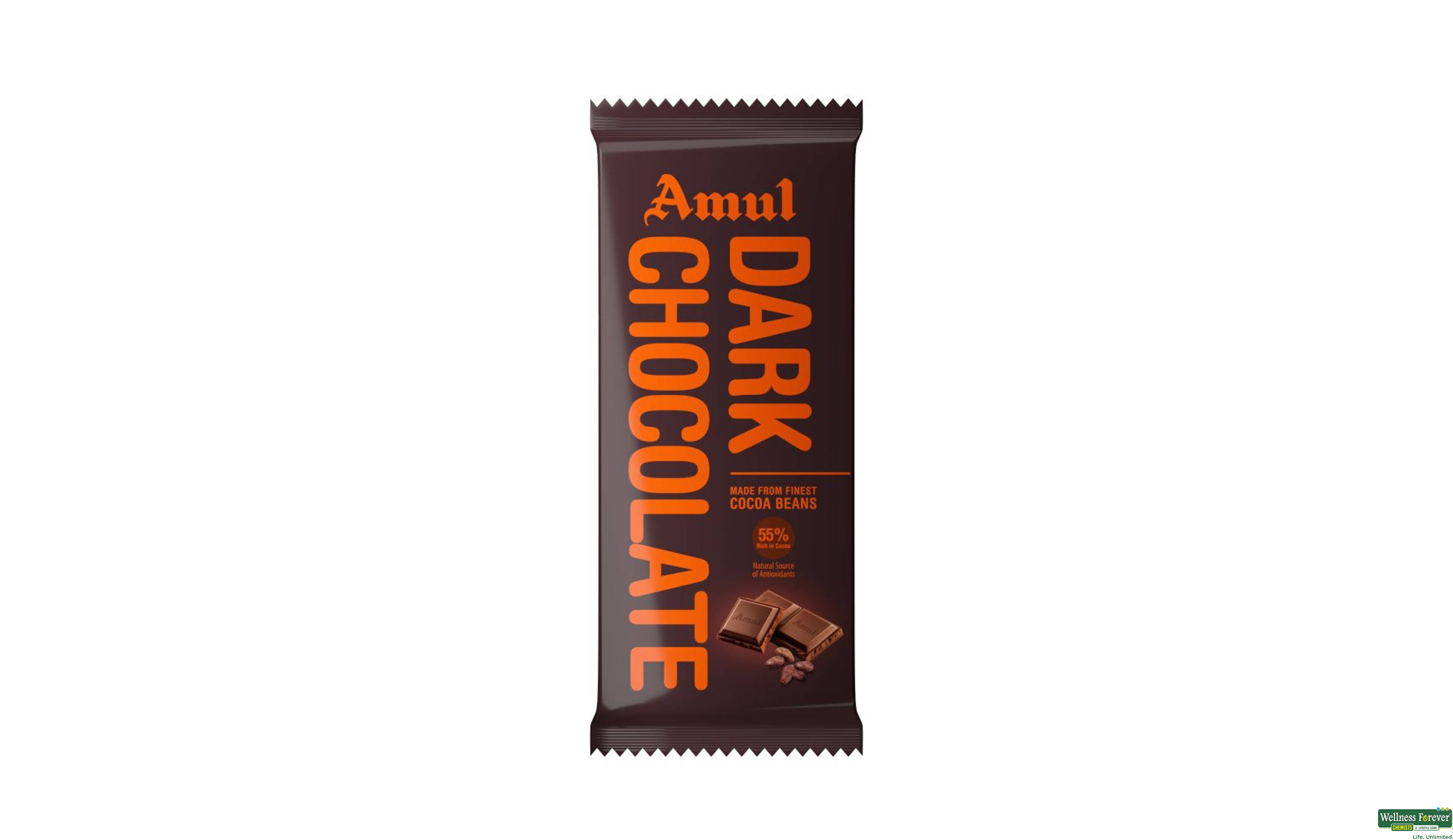 AMUL CHOC DARK 35GM- 1, 35GM, 