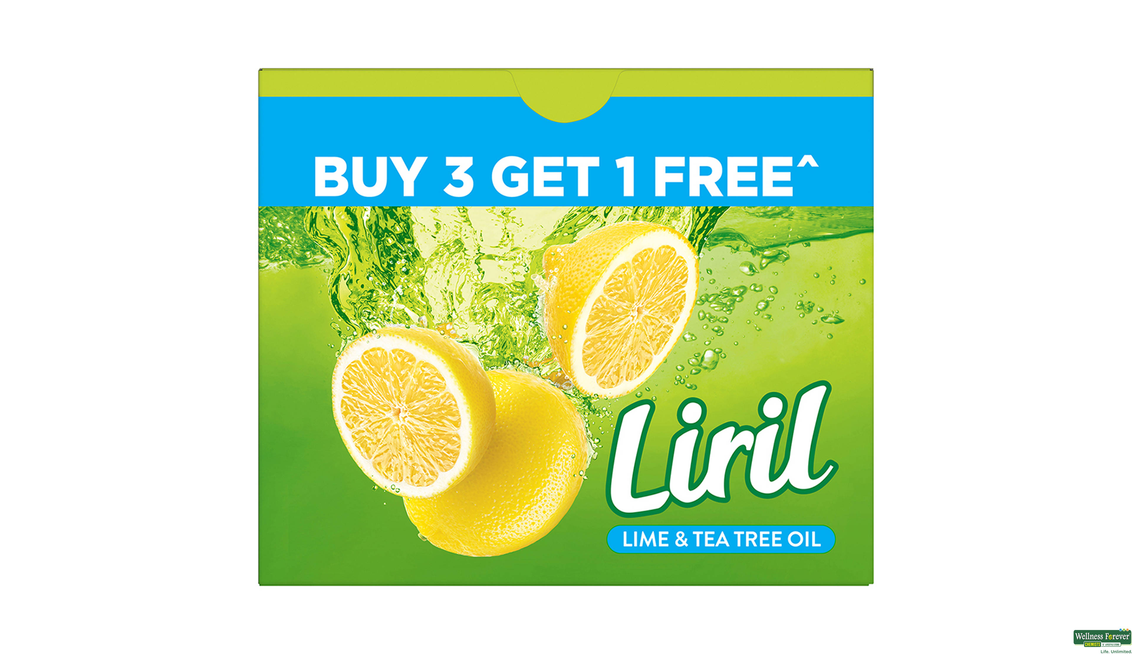 LIRIL SOAP 2000 3X125GM- 2, 1PC, 