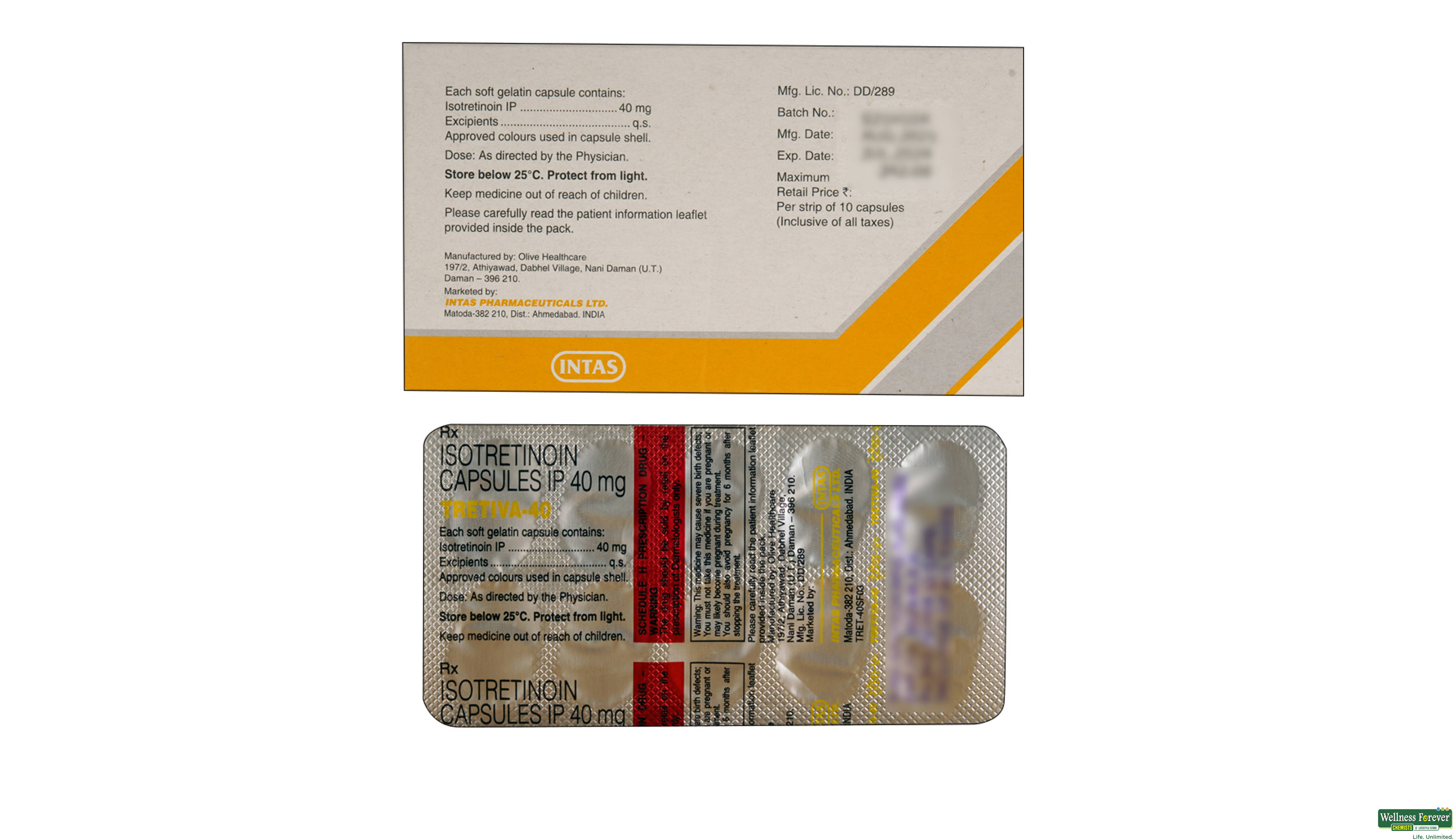 TRETIVA 40MG 10CAP- 2, 10CAP, 