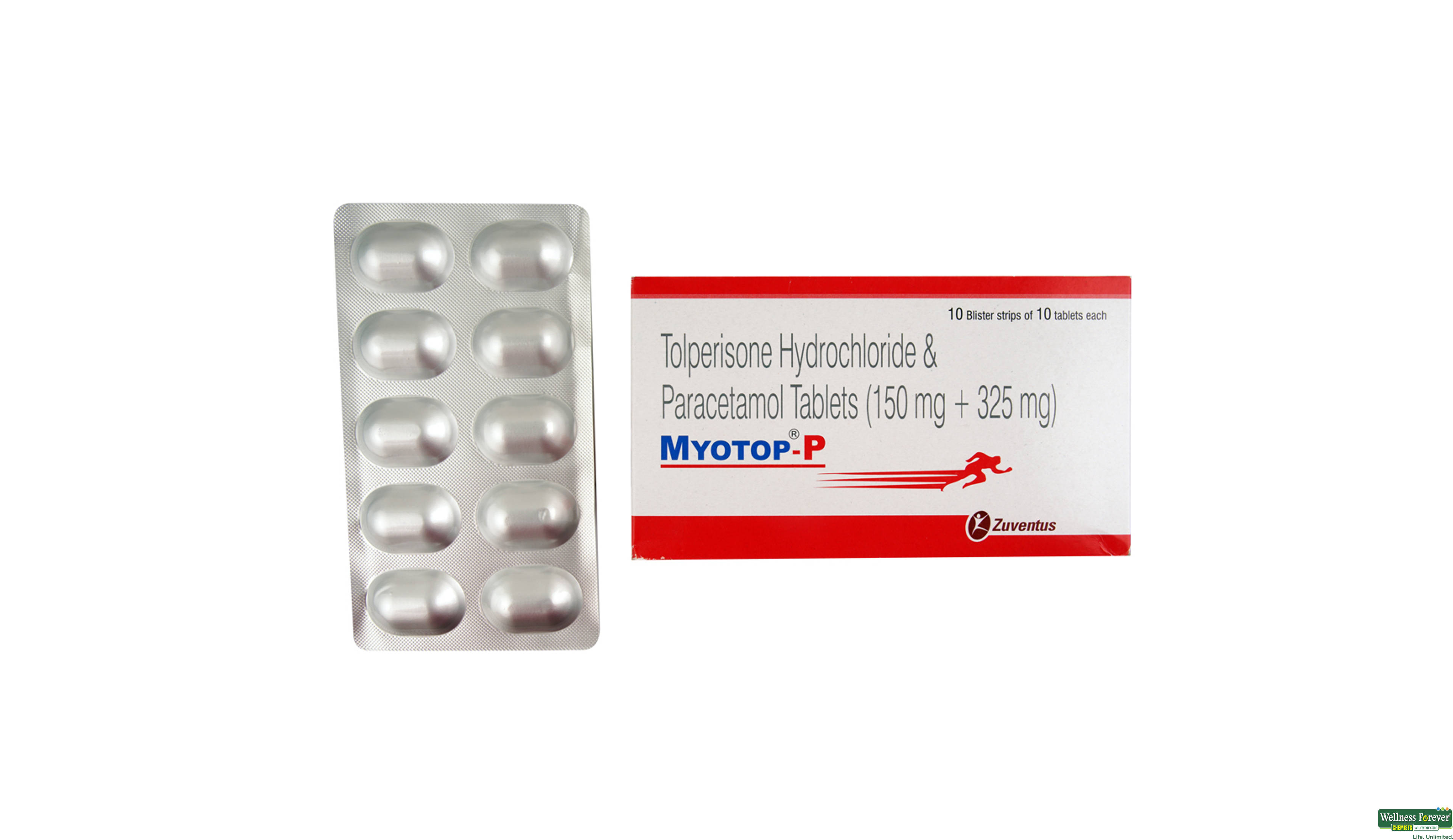 MYOTOP-P 10TAB- 1, 10TAB, null