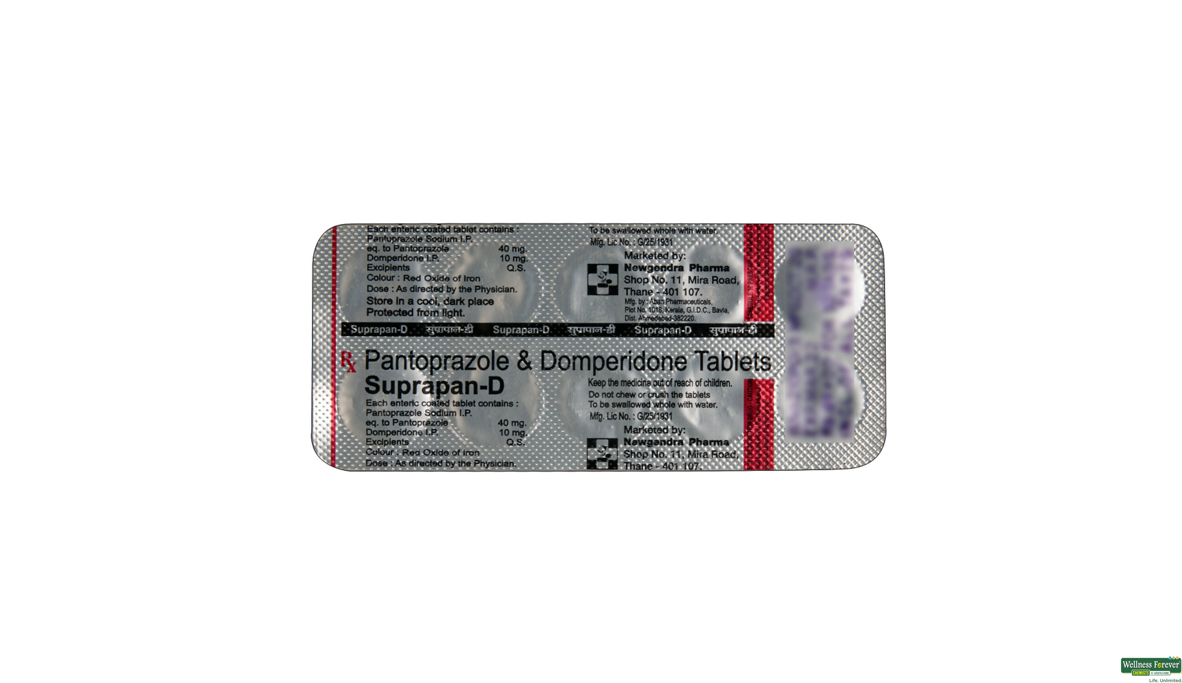 SUPRAPAN-D 10TAB- 2, 10TAB, null