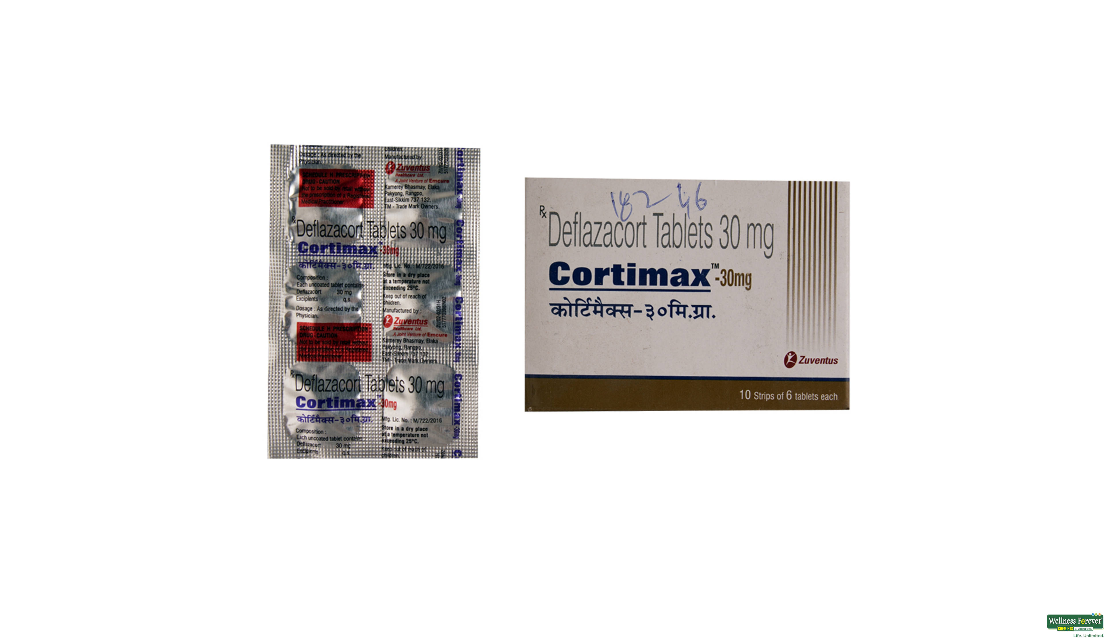 CORTIMAX 30MG 6TAB- 1, 6TAB, 