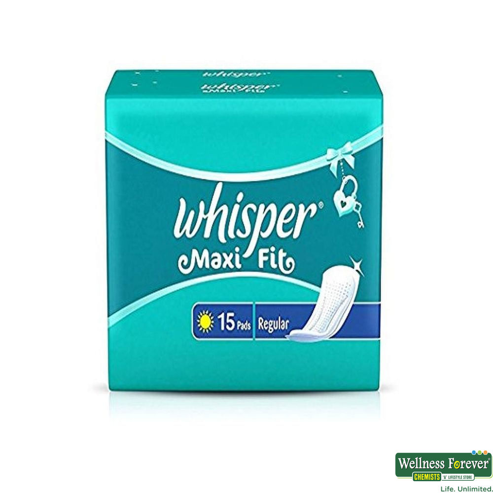 Whisper Maxi Nights 15 pads XL+ Sanitary Napkin