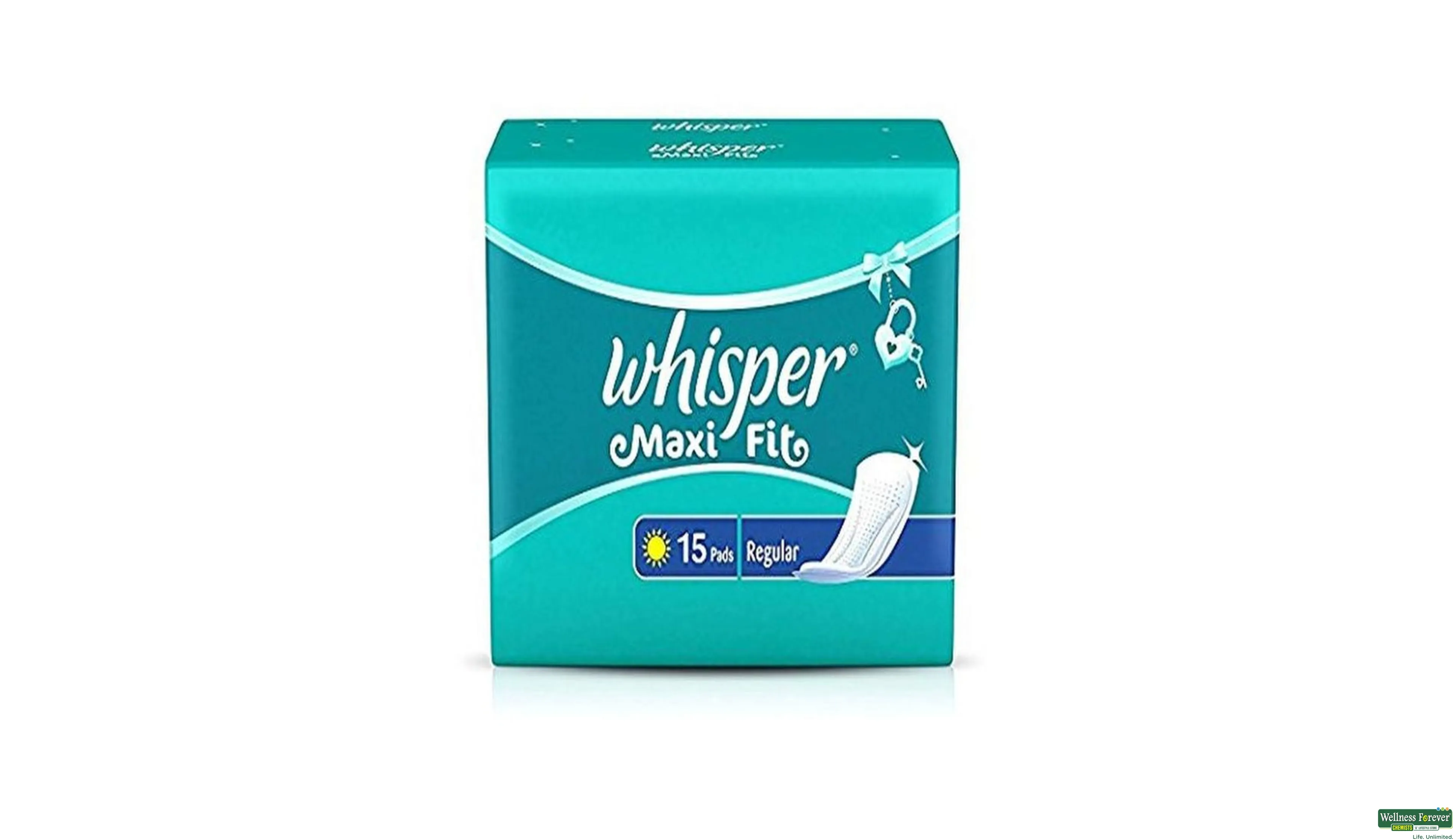 WHISPER SA/PADS MAXI REG 15PC- 1, 15PC, 