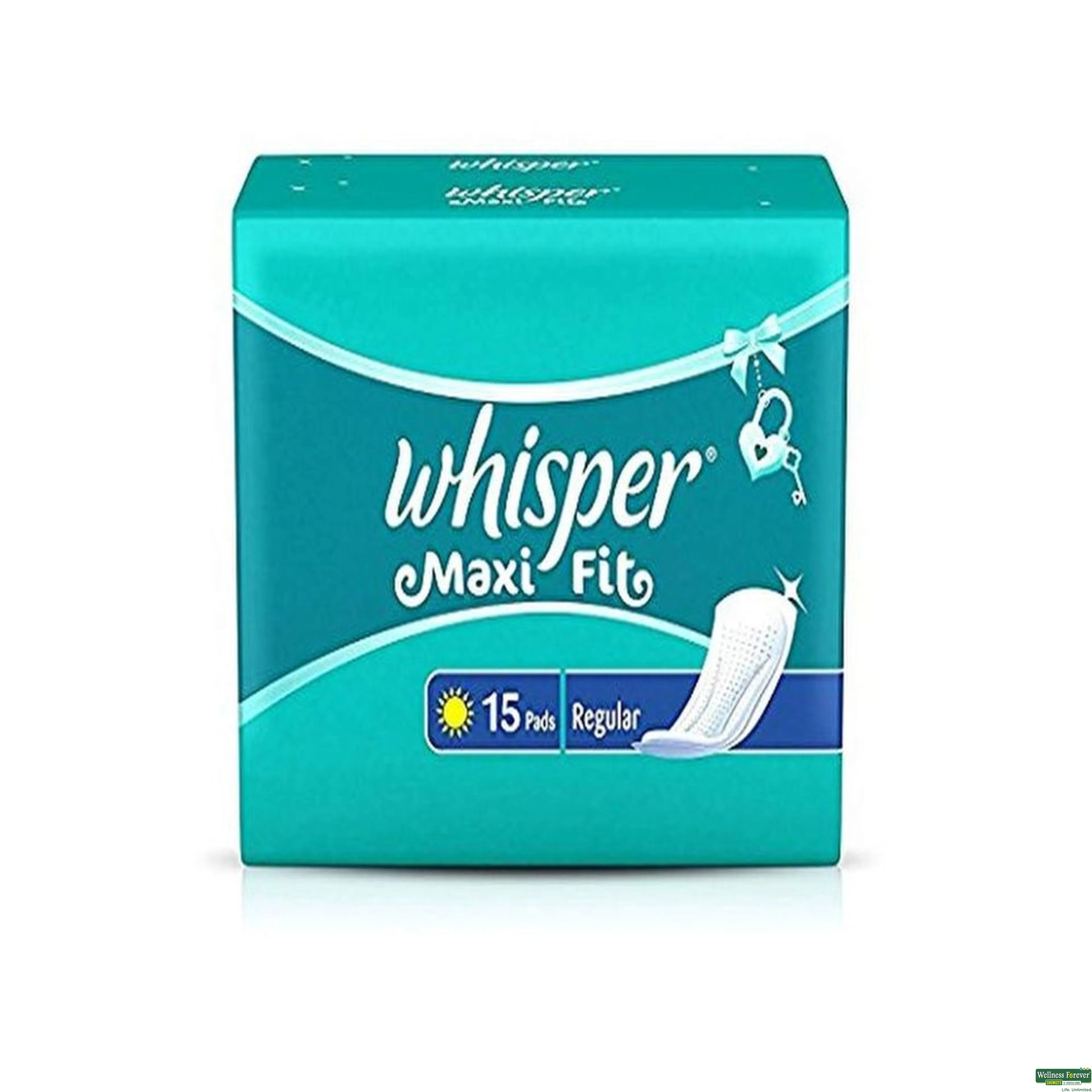 WHISPER SA/PADS MAXI REG 15PC-image