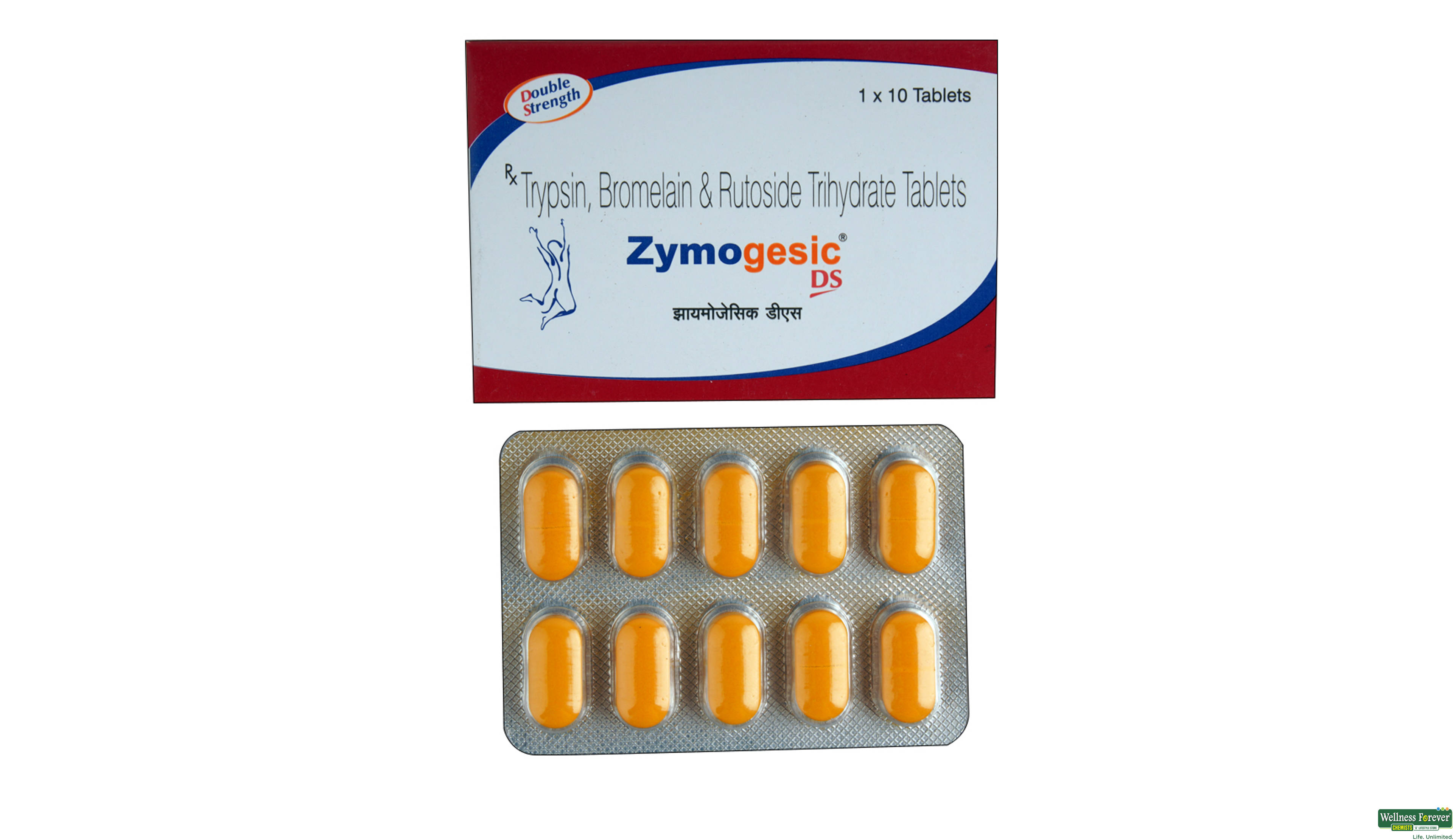 ZYMOGESIC-DS 10TAB- 1, 10TAB, 