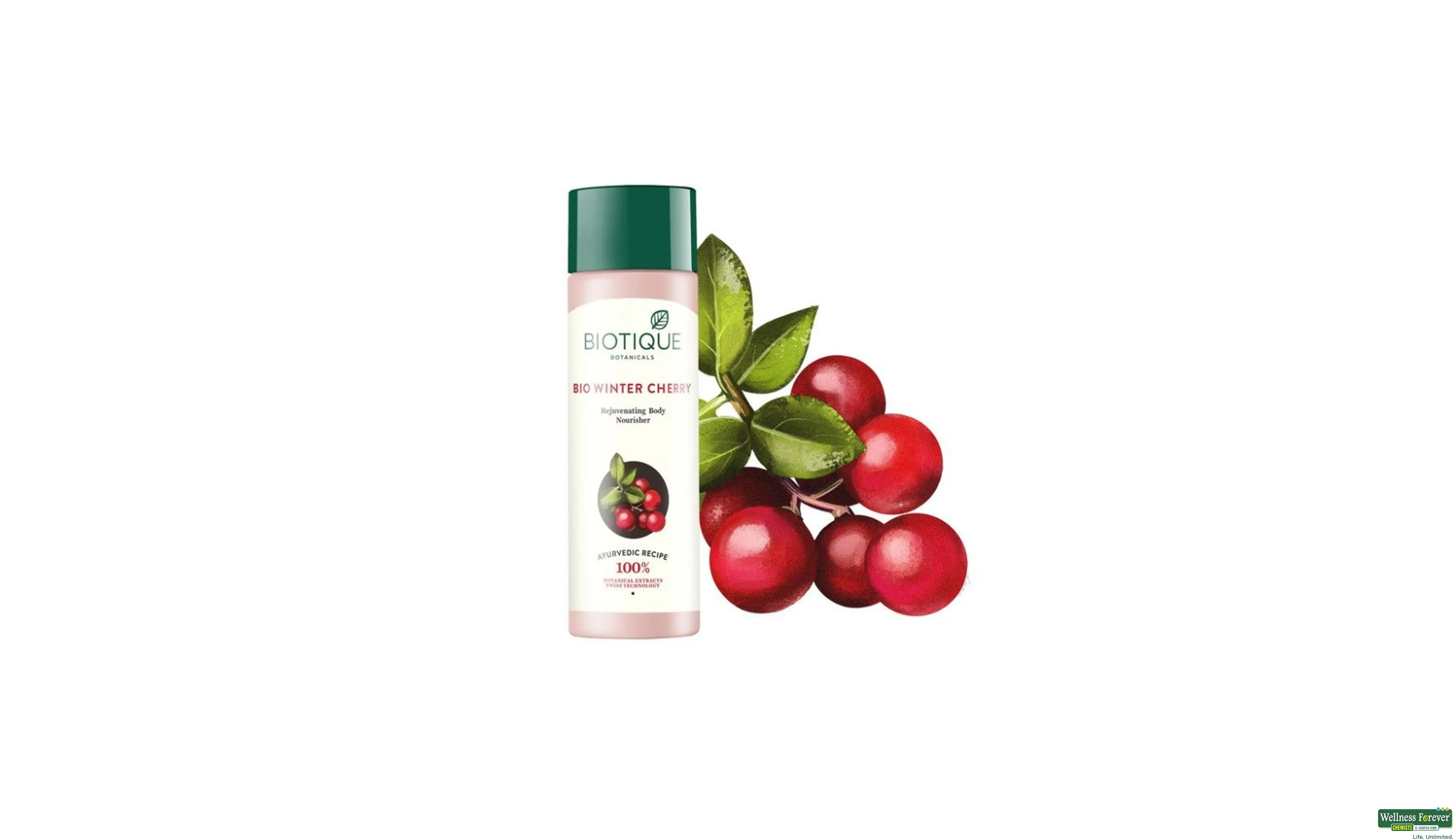 BIOT B/LTN BIO WINTER CHERRY 190ML- 5, 190ML, 