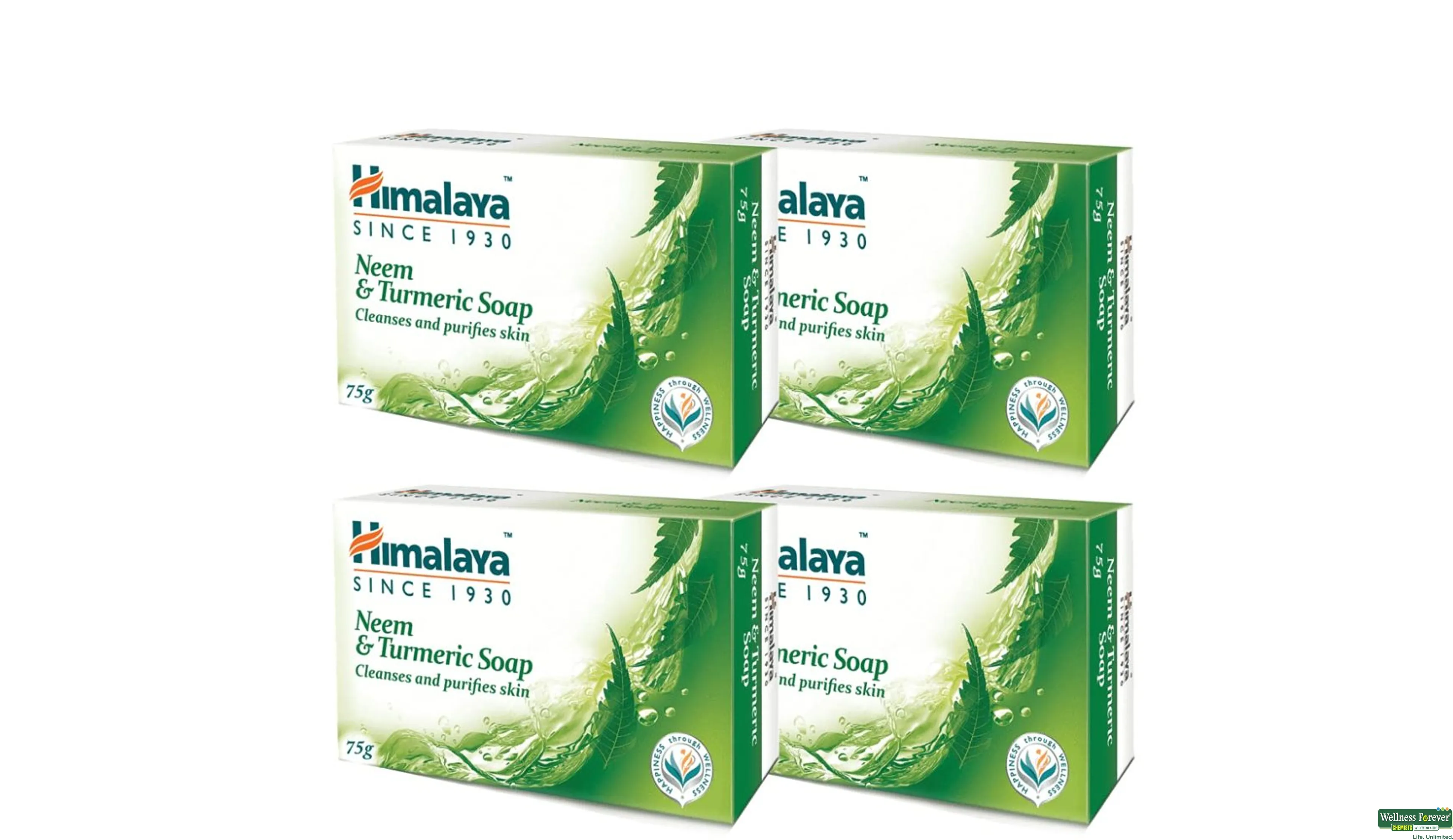 HIMA SOAP NEEM TURMERIC 75GM- 1, 75GM, 