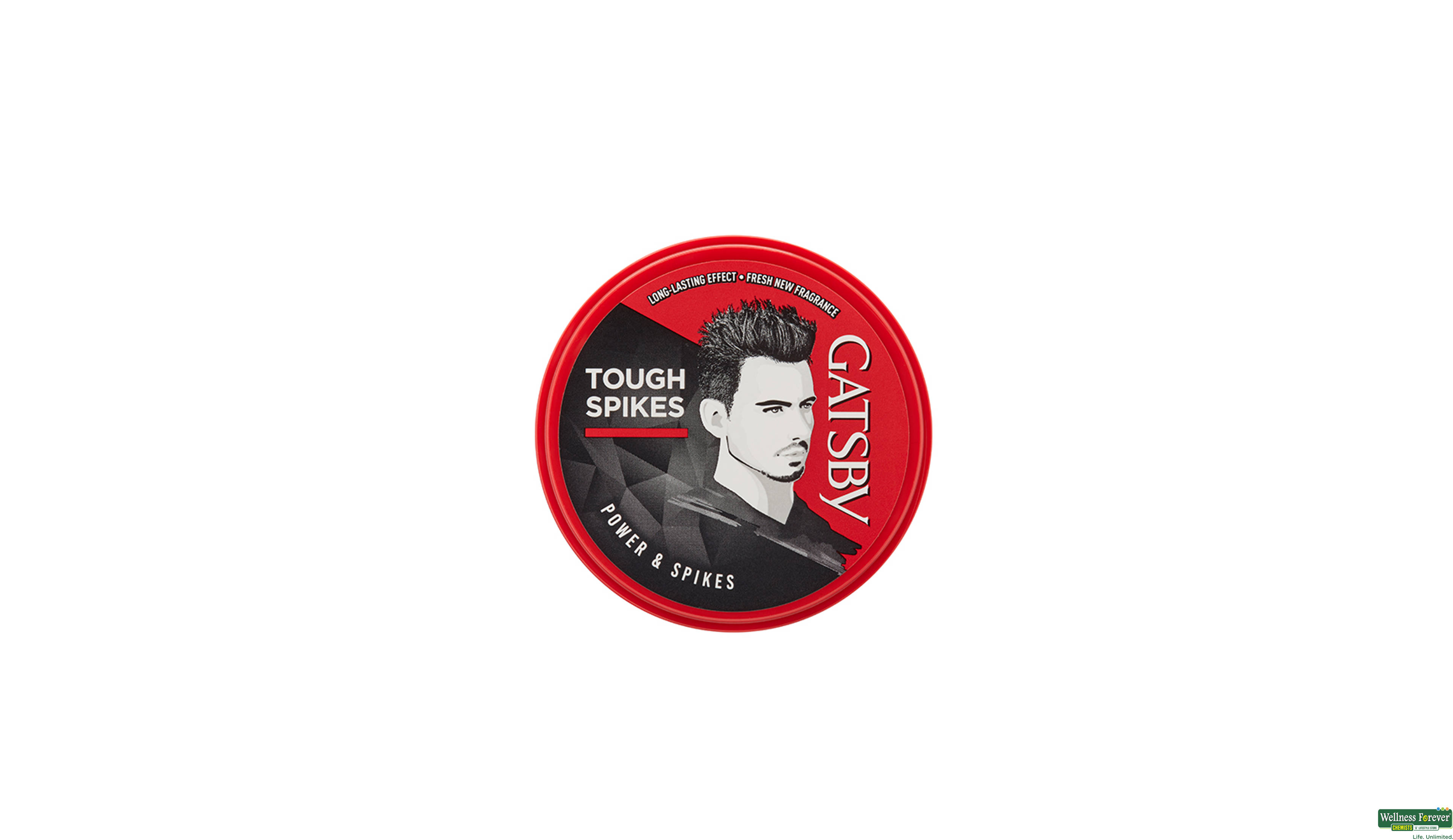 GATSBY HR/CRM STYL WAX POWER/SPIKE 75GM- 1, 75GM, 