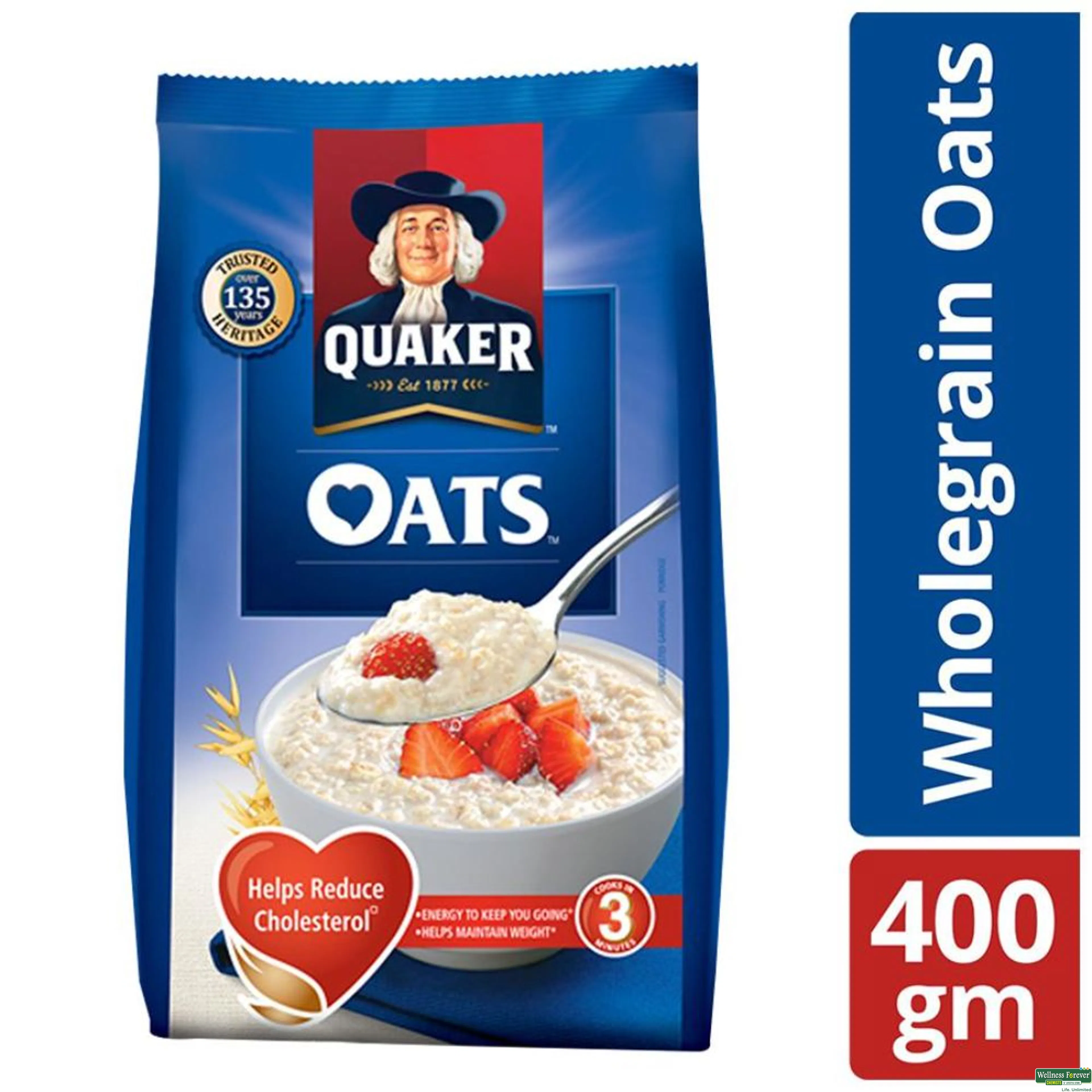 Buy Quaker Natural Oats 400 G Refill Pack Online At Best Prices Wellness Forever buy-quaker-natural-oats-400-g-refill-pack-online-at-best-prices-wellness-forever