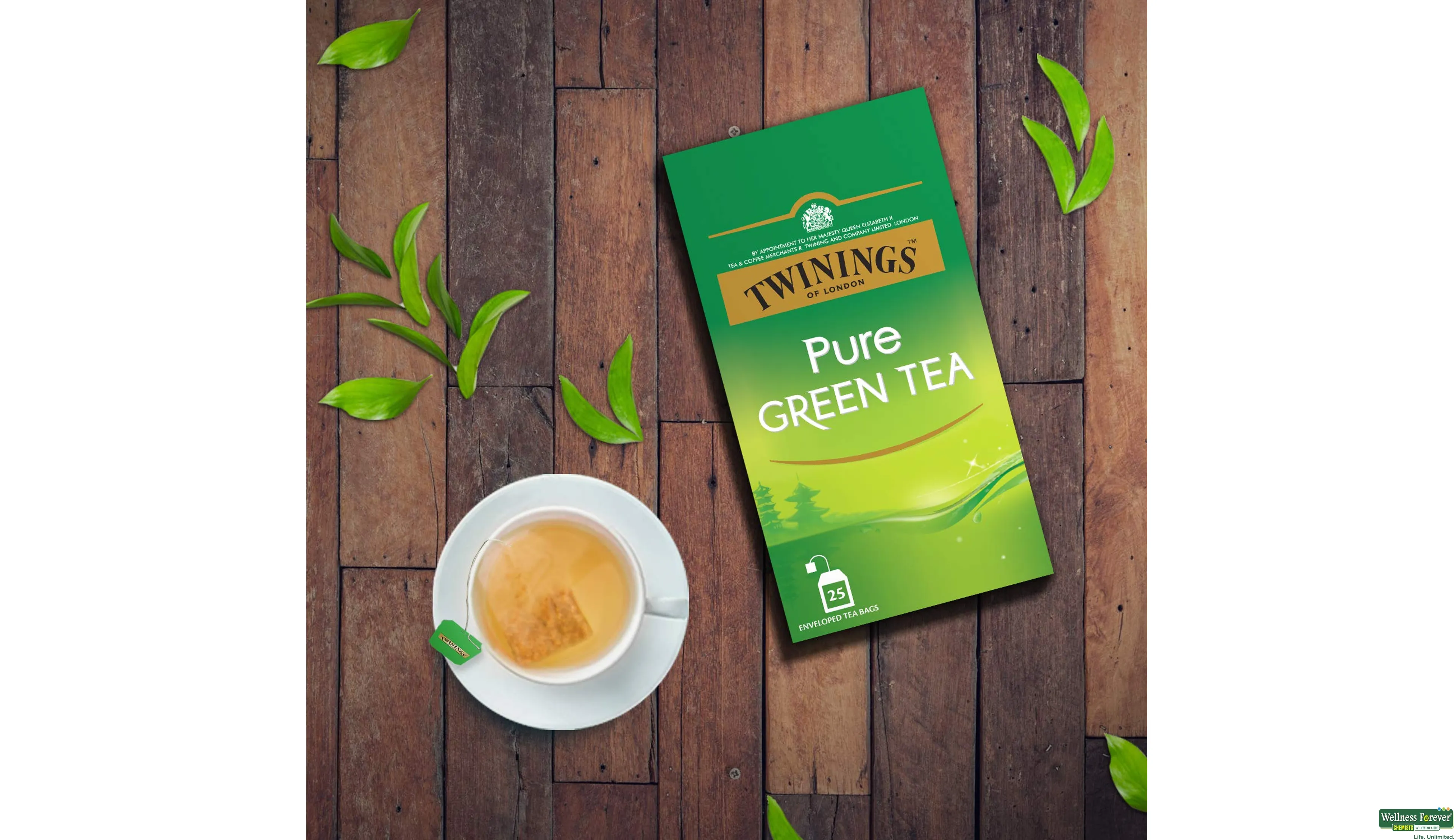 TWININGS GR/TEA 25BAGS- 6, 25BAGS, null