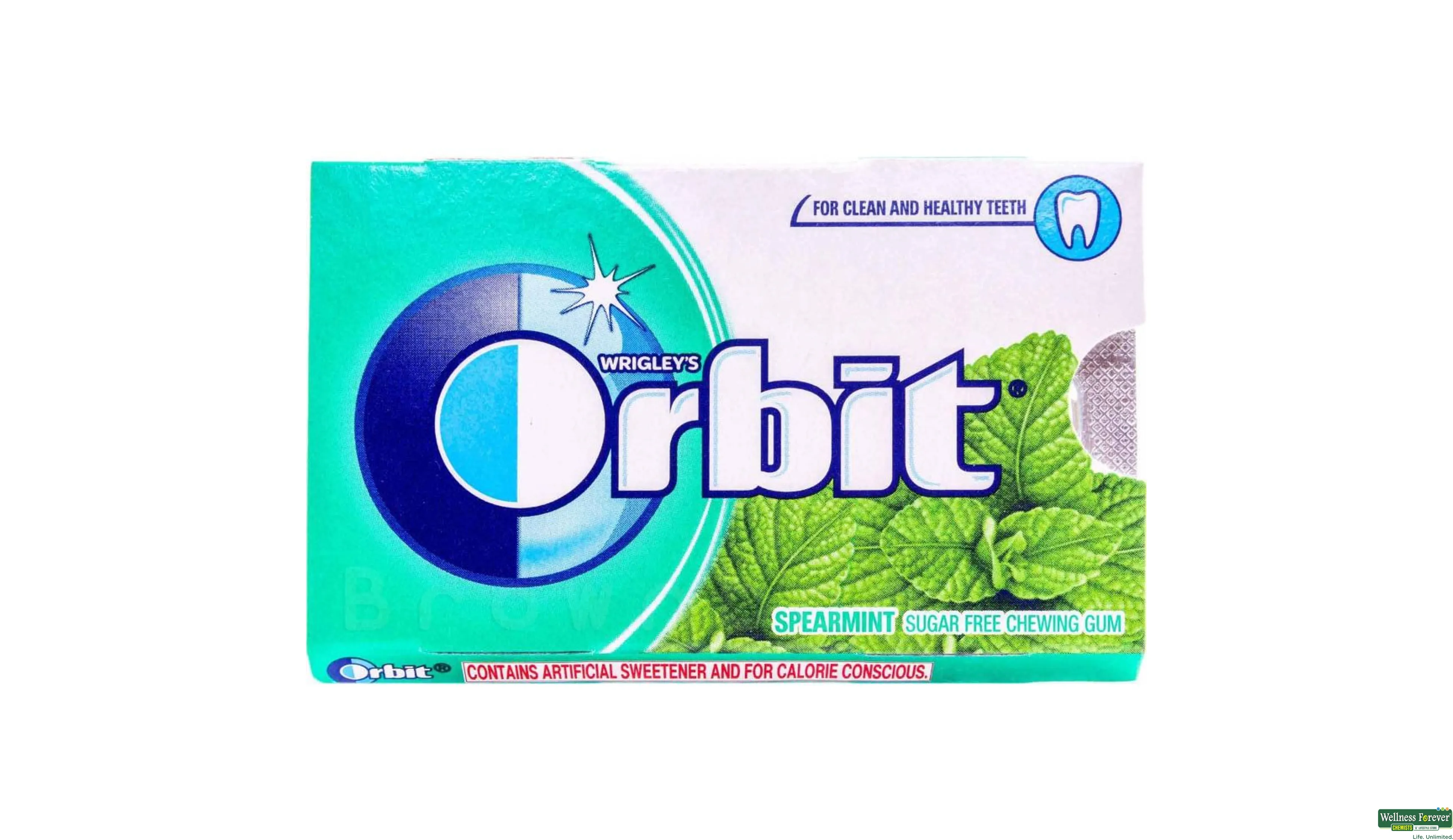 ORBIT SUGARFREE SPEARMINT 5.5GM- 1, 5.5GM, 