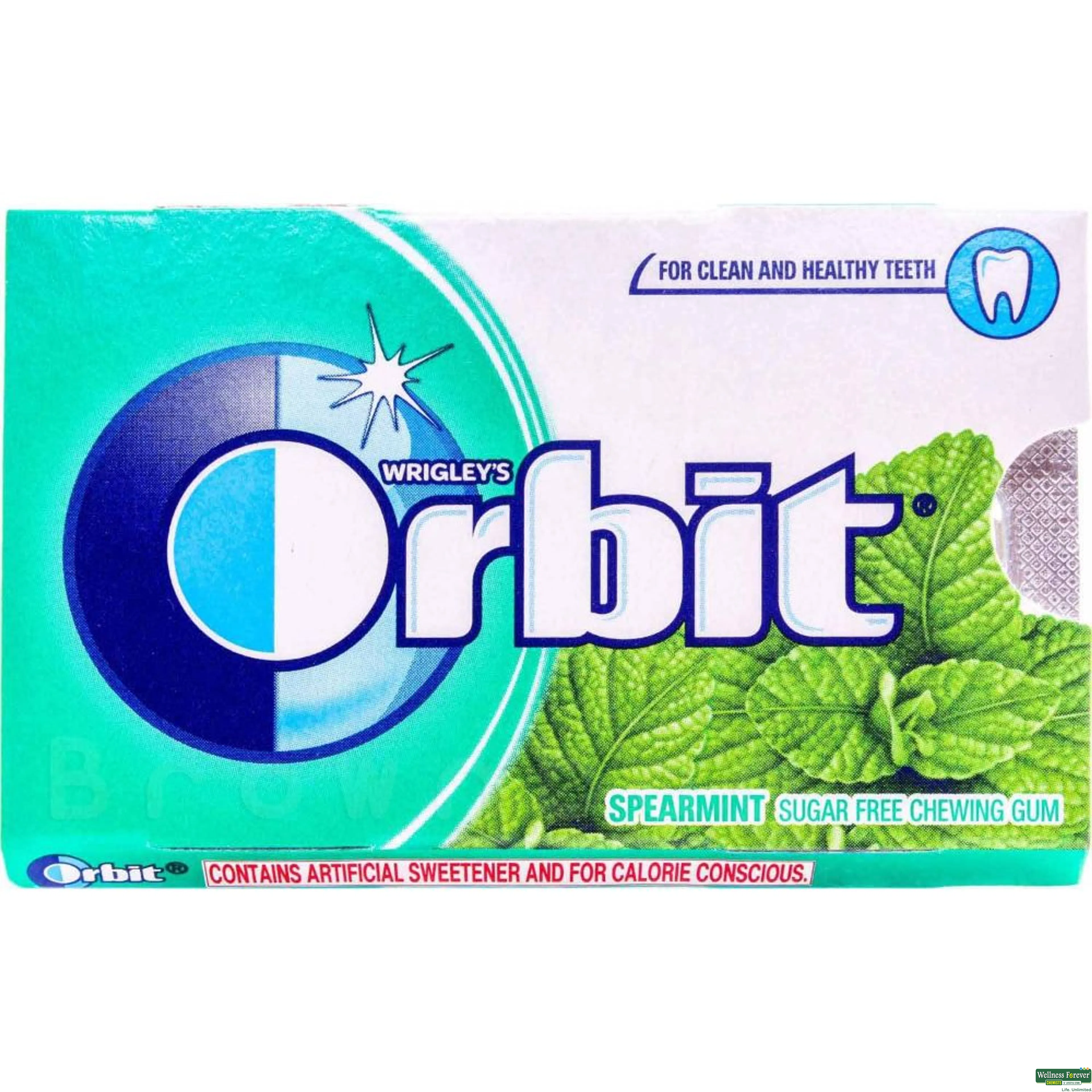 ORBIT SUGARFREE SPEARMINT 5.5GM-image