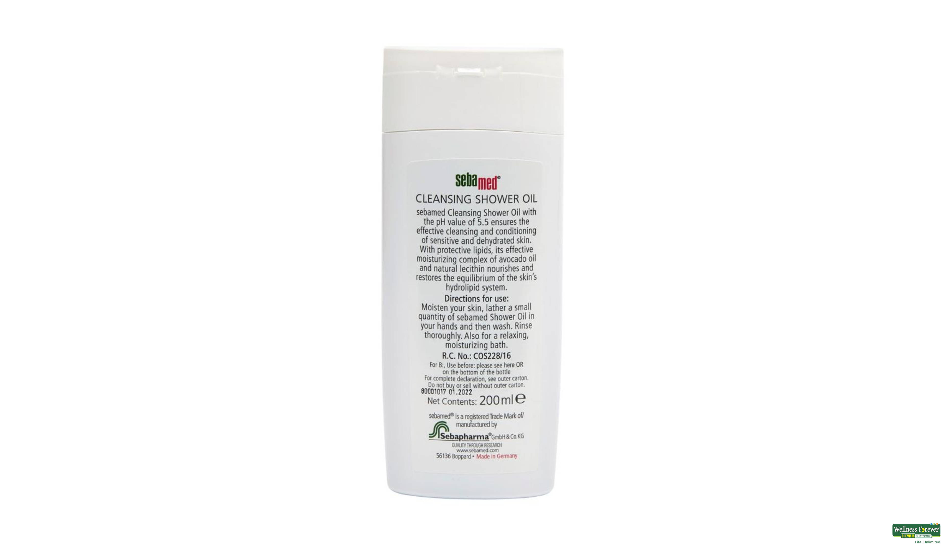 SEBAMED S/OIL CLEANSING 200ML- 2, 200ML, null