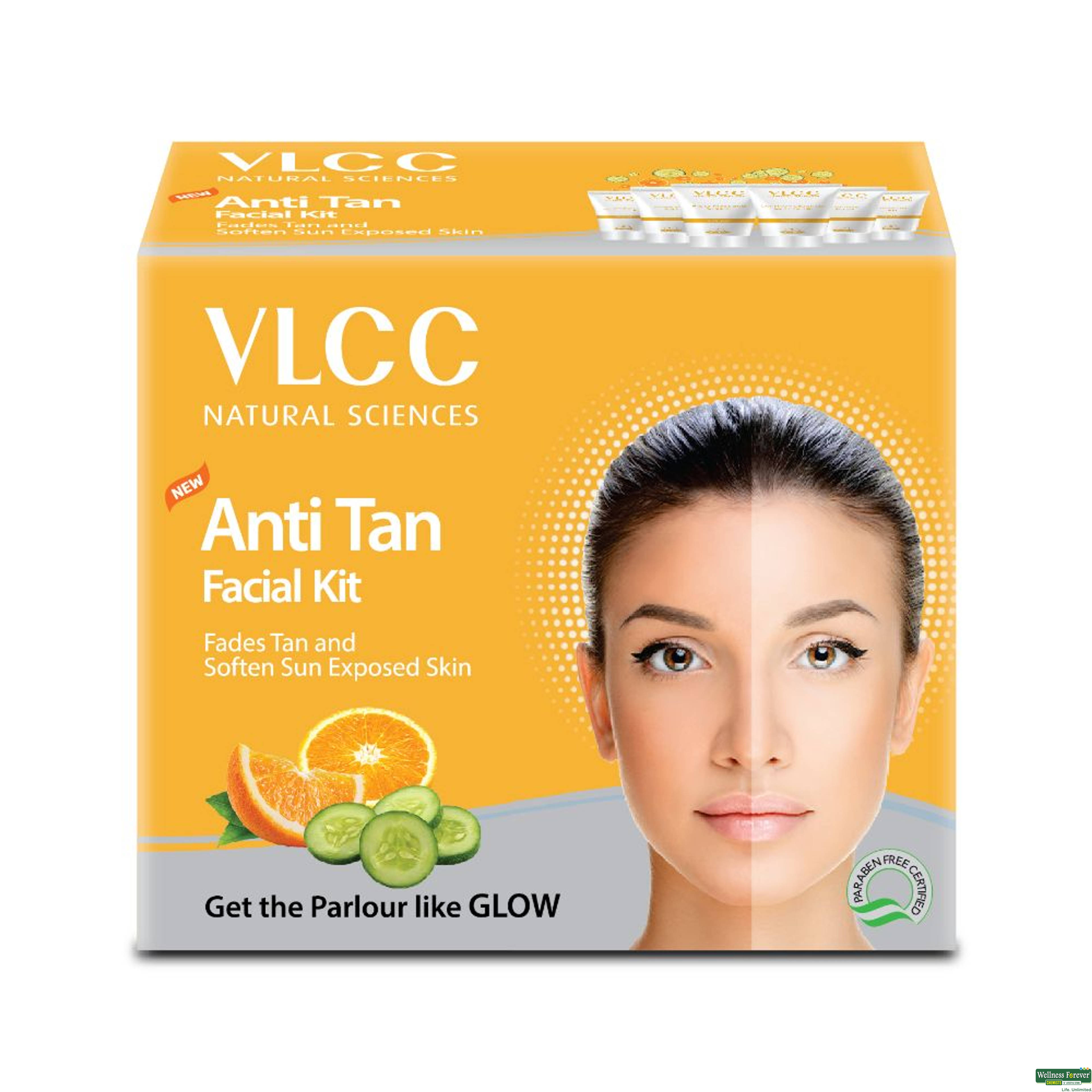 VLCC Anti Tan Single Facial Kit, 60 g-image