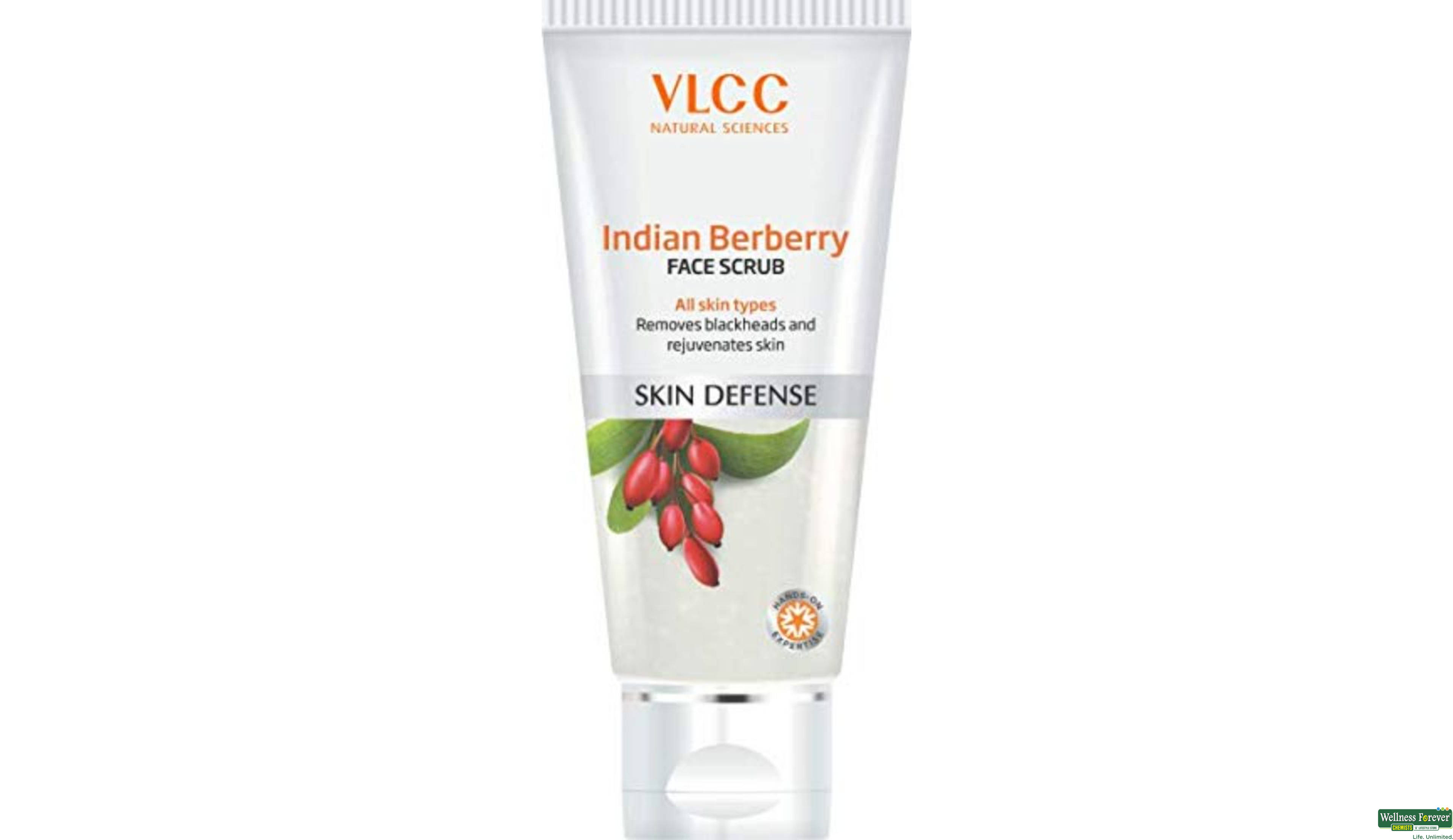 VLCC F/SCRUB INDIAN BERBERRY 80GM- 1, 80GM, null