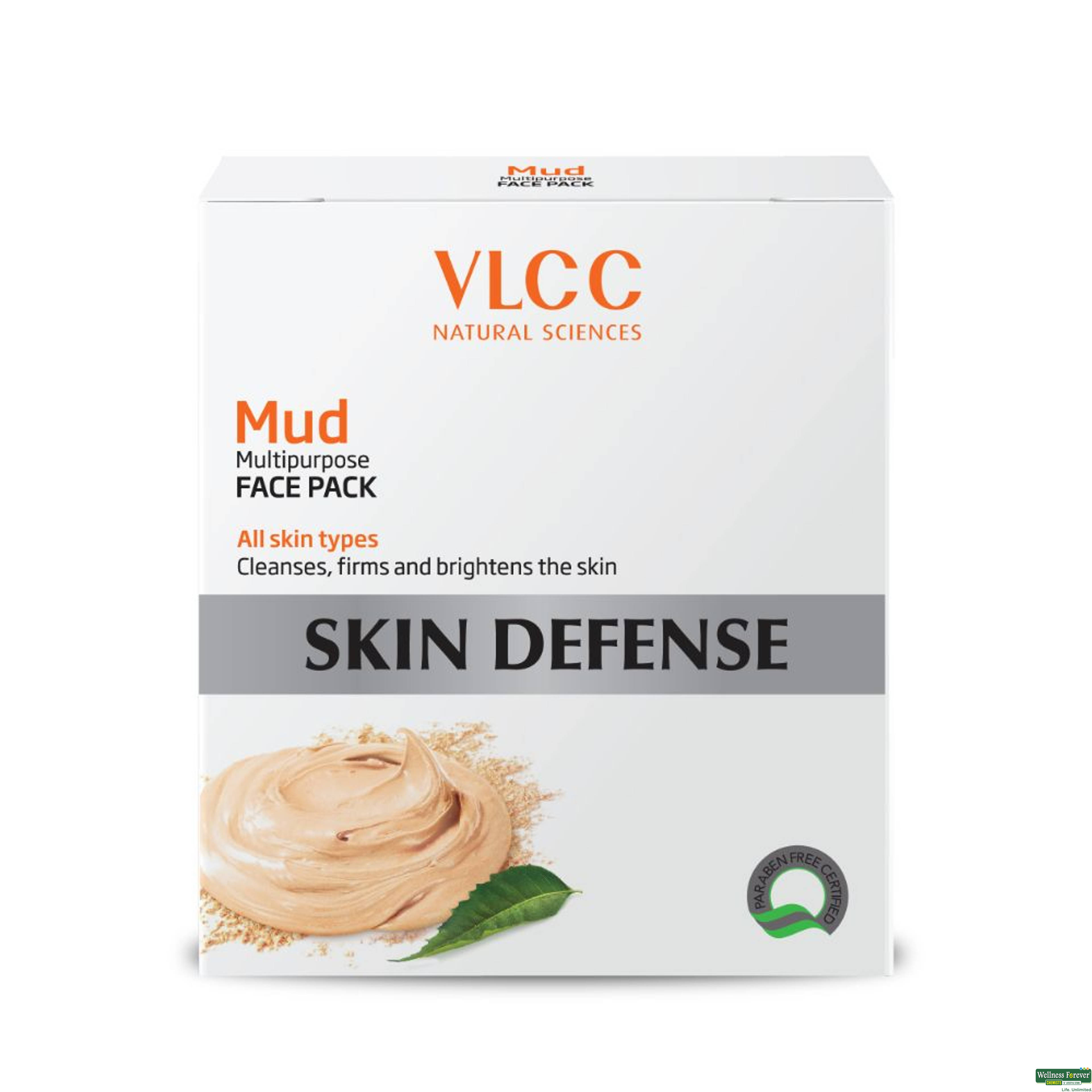 Vlcc Face Pack Mud 70Gm-image