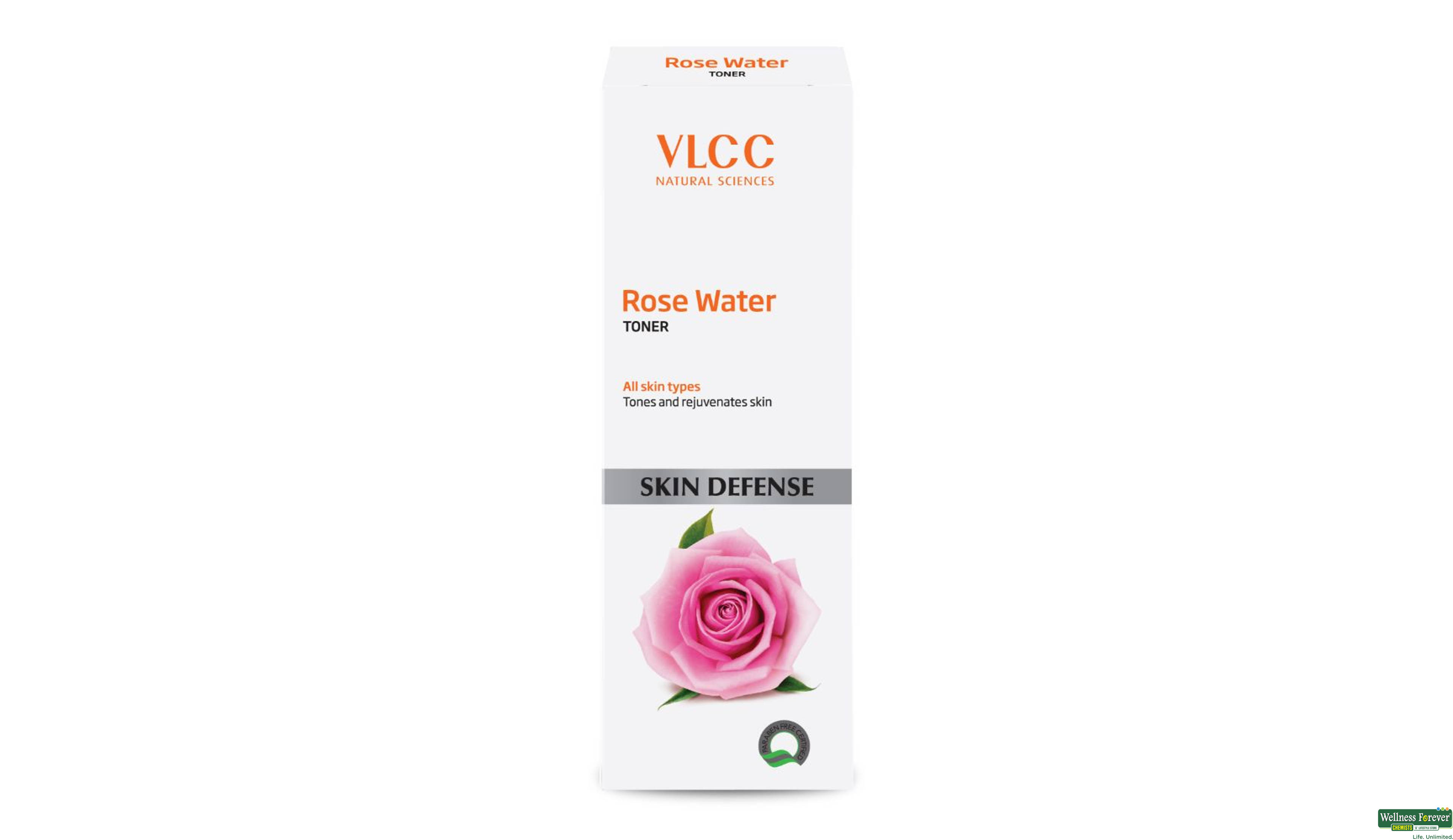 VLCC F/TONER ROSE WATER 100ML- 1, 100ML, null