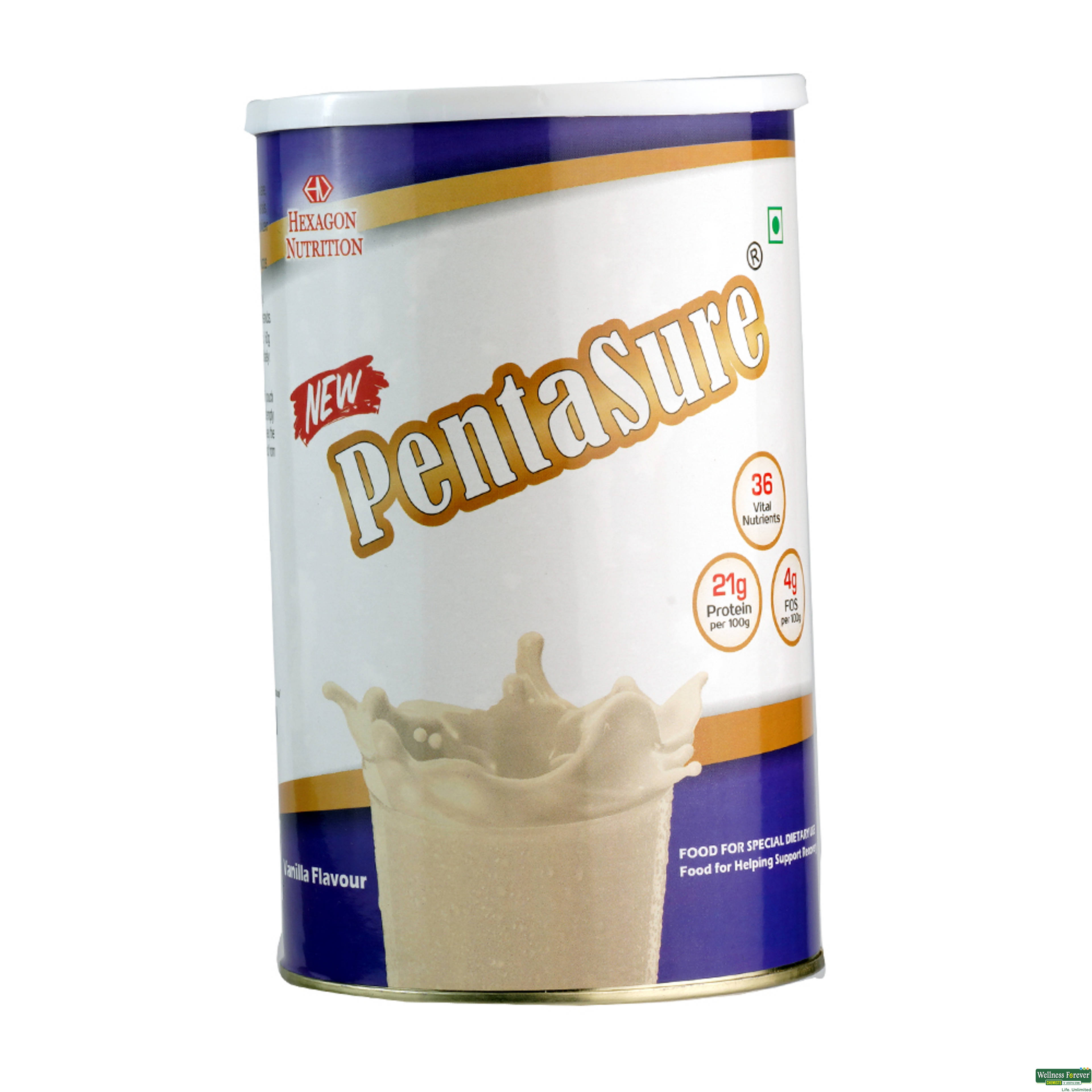 Pentasure Vanilla Powder 400 g-image