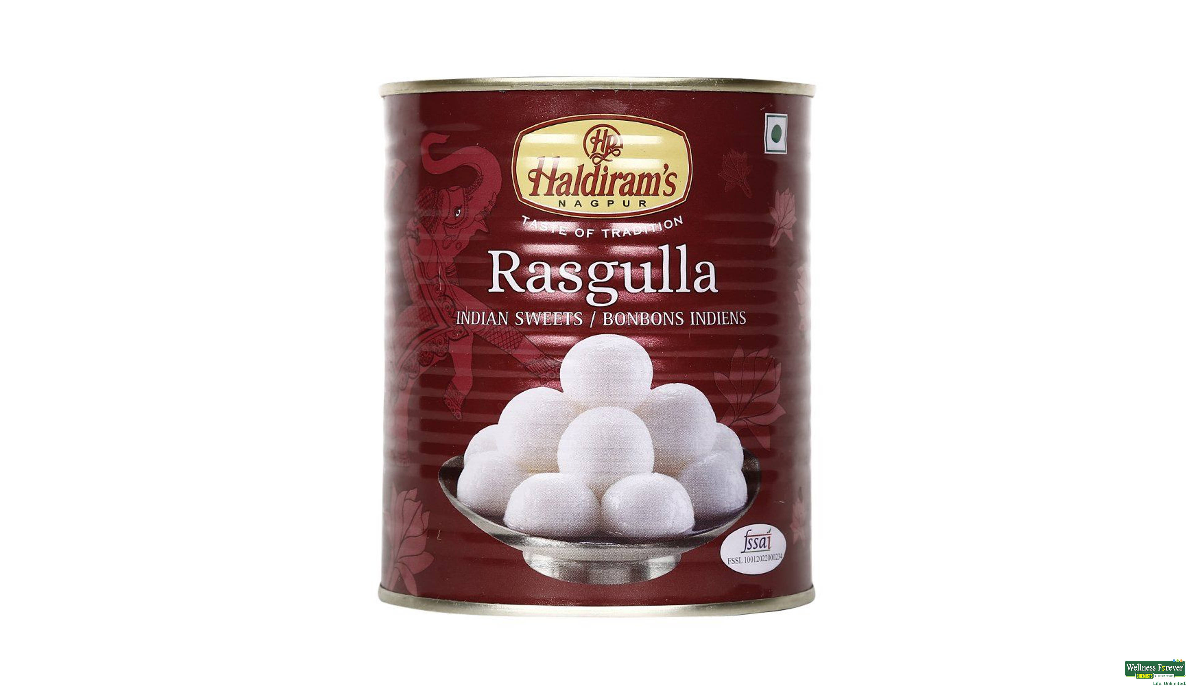 HALDIRAM RASGULLA 500GM- 1, 500GM, 