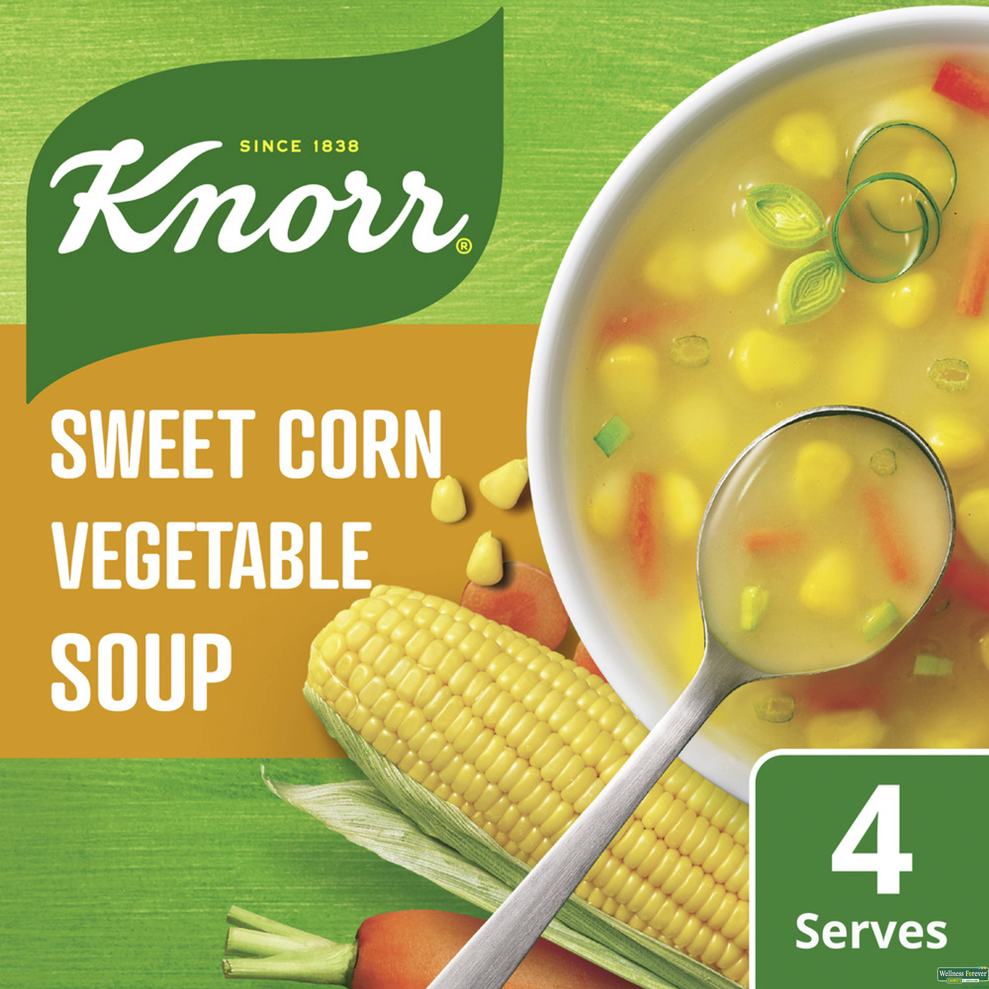 Knorr Classic Sweet Corn Veg Soup 44g-image