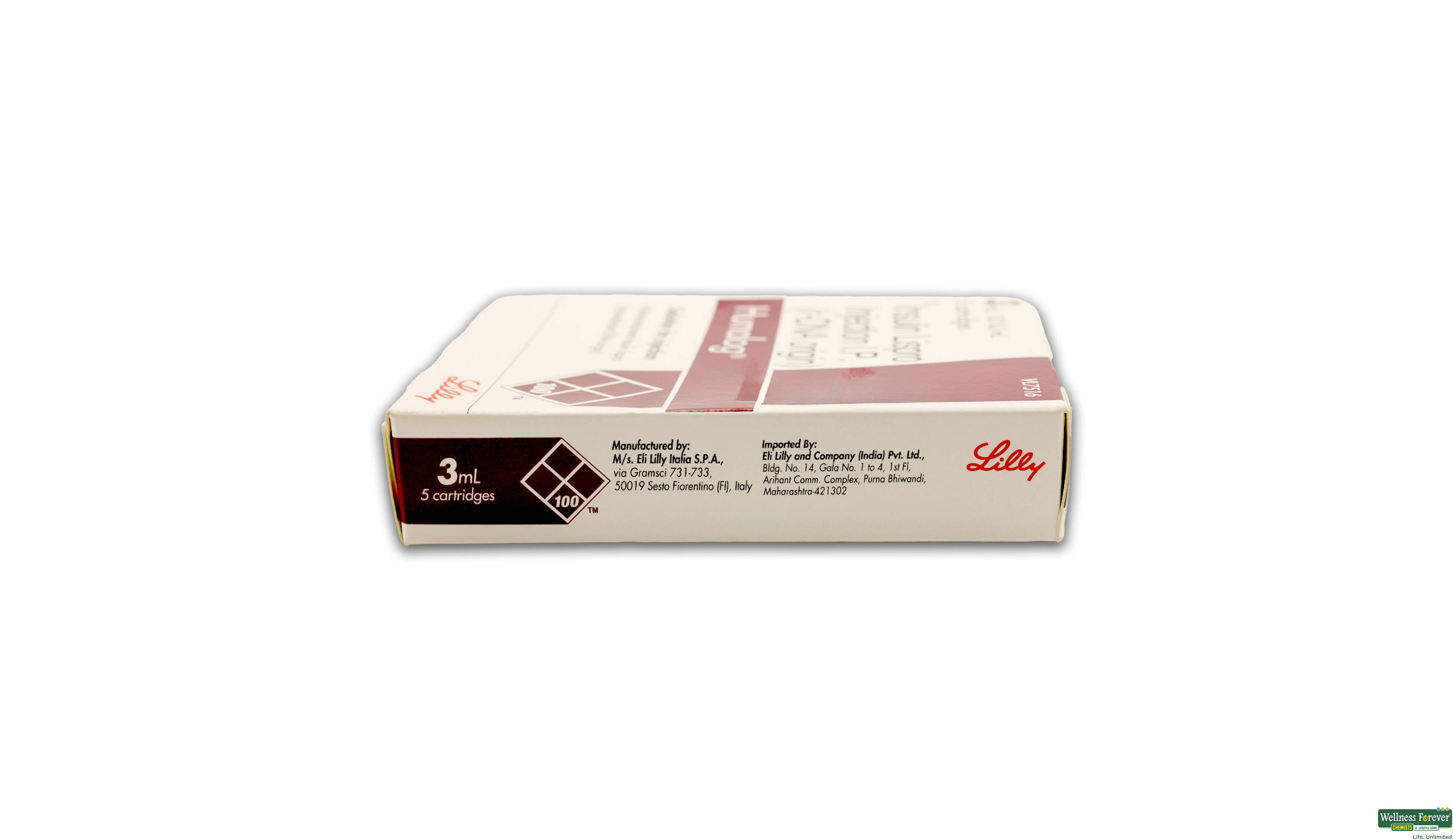 HUMALOG LISPRO CART 5X3ML- 2, 1PC, 