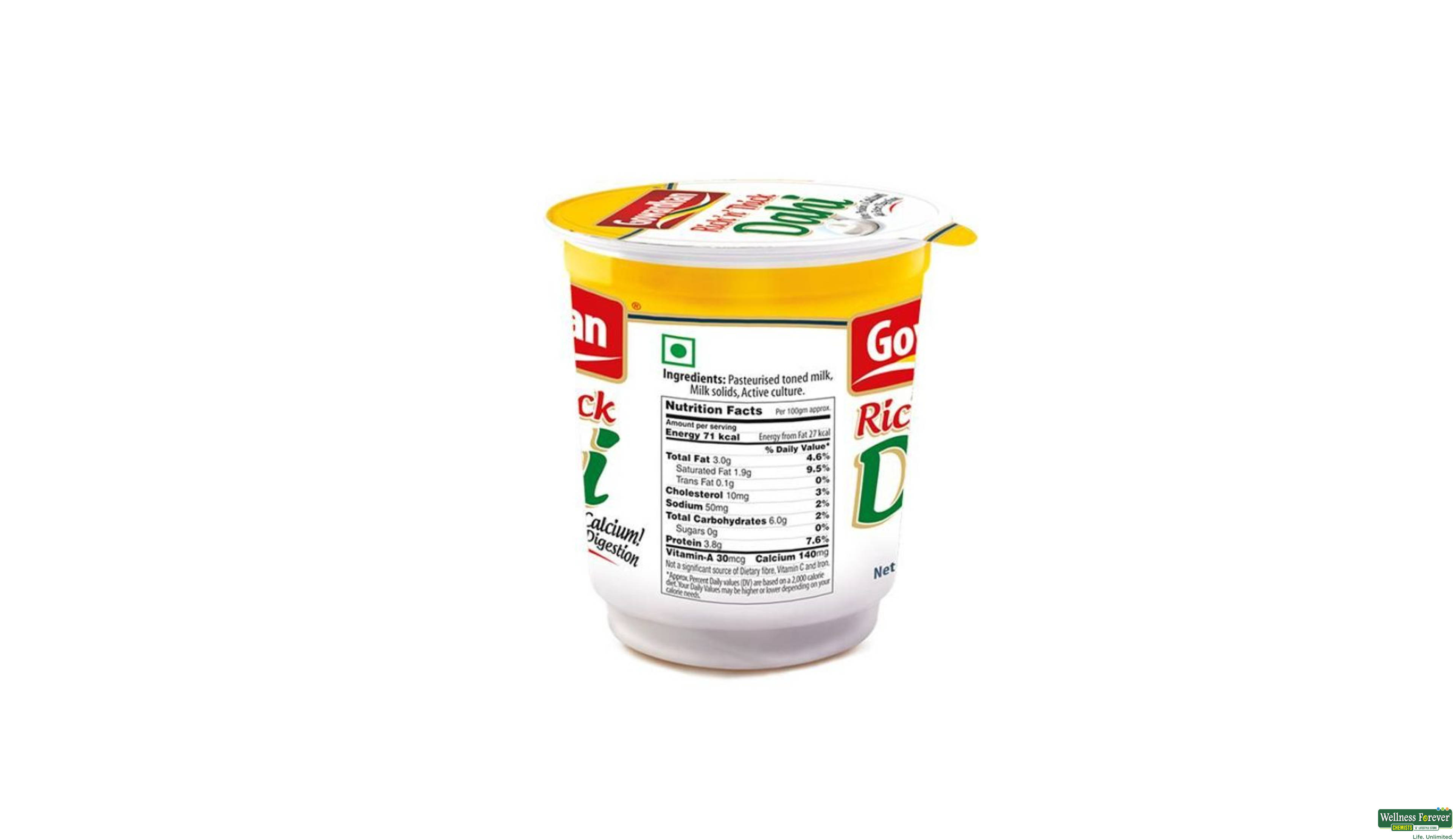 GOWARDHAN DAHI 400GM- 2, 400GM, 