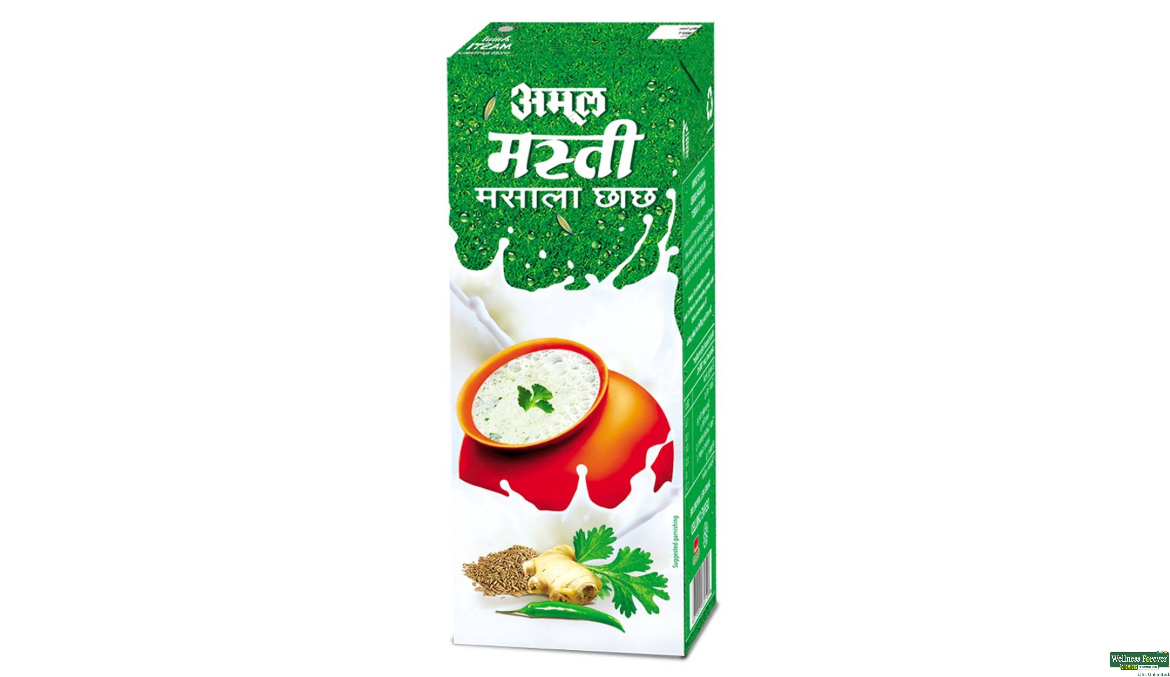 AMUL BTR/MILK 200ML- 4, 200ML, 