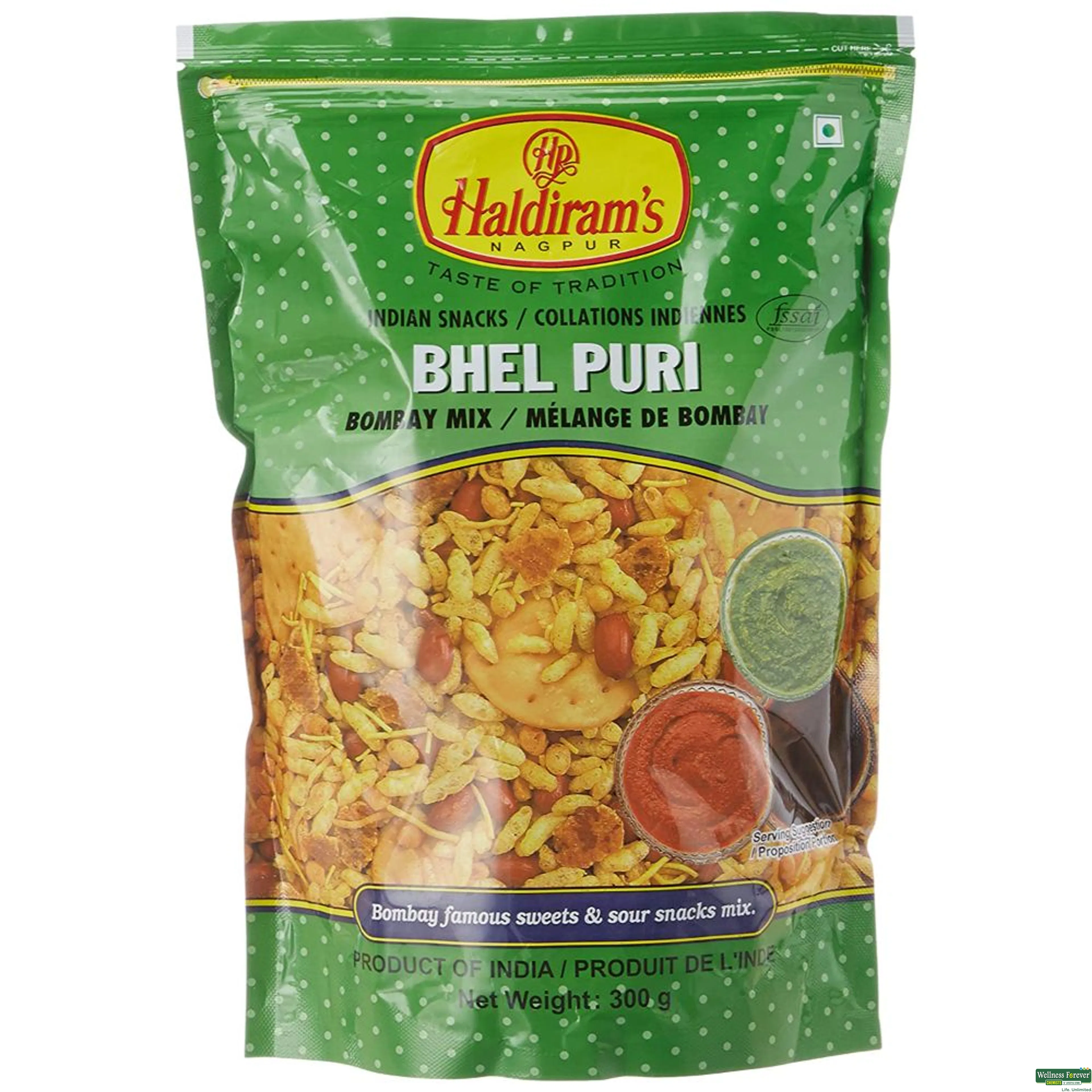 HALDIRAM PURI BHEL 300GM-image