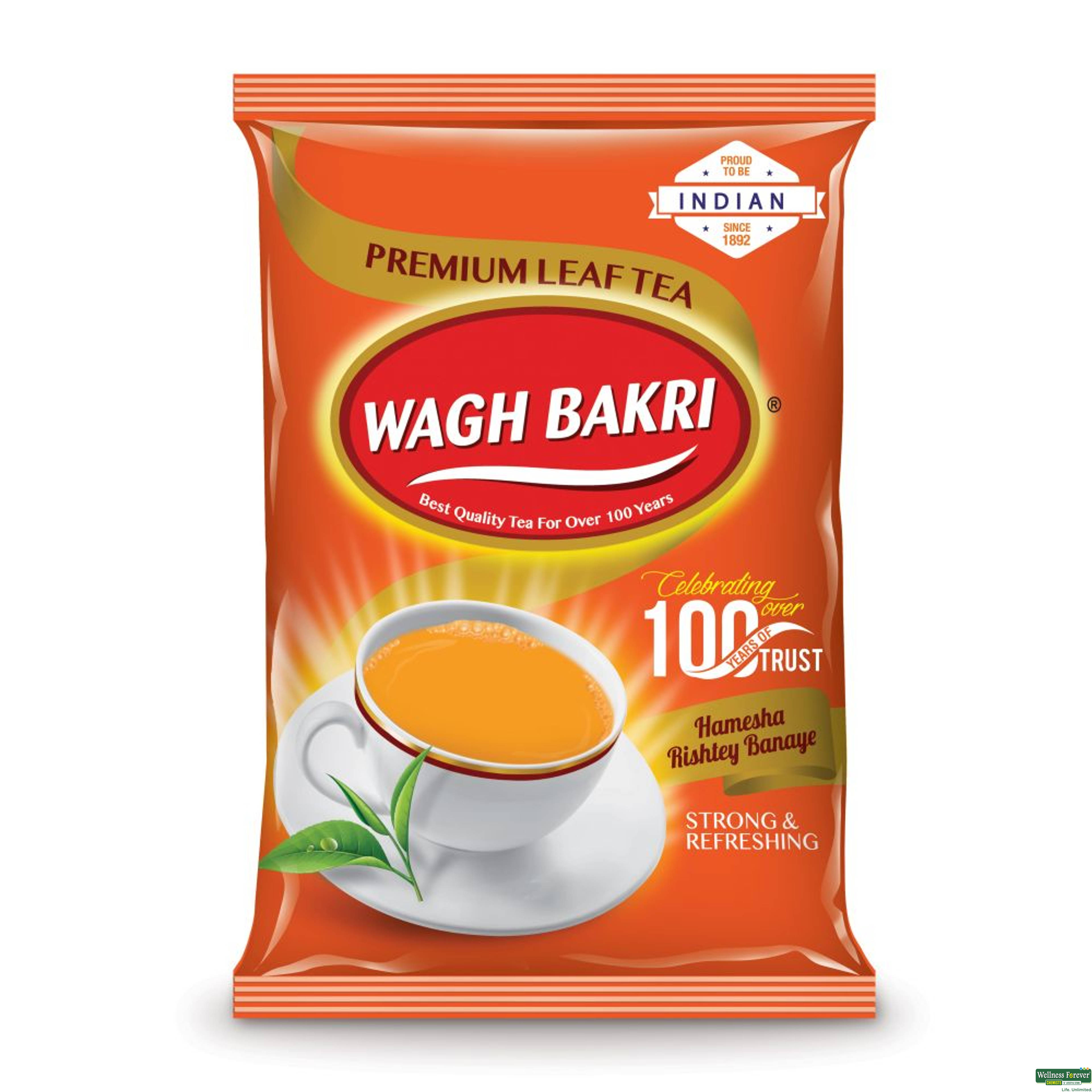 Wagh Bakri Leaf Tea Poly Pack, 250 g -image