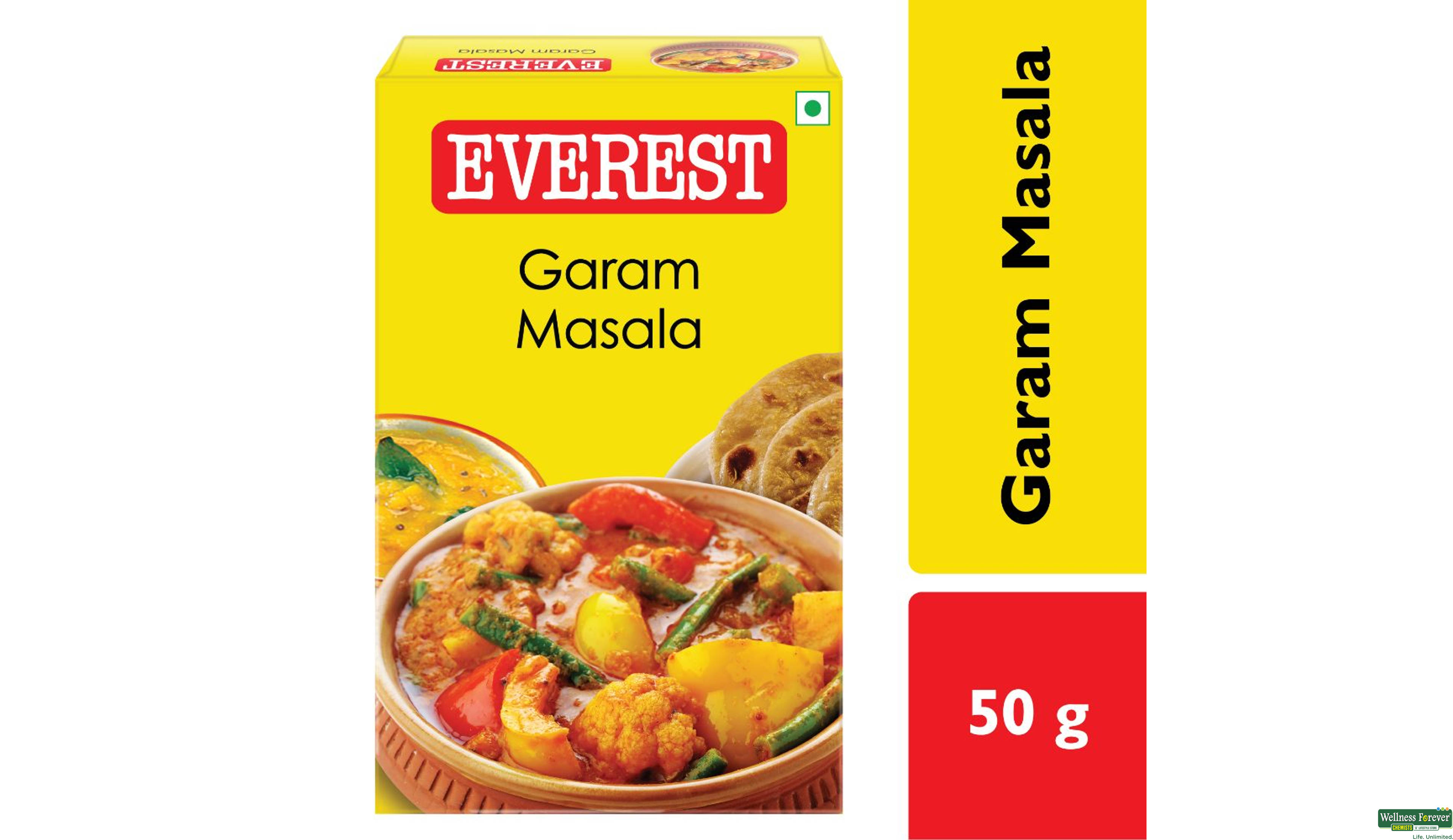 EVEREST MASALA GARAM 50GM- 1, 50GM, 