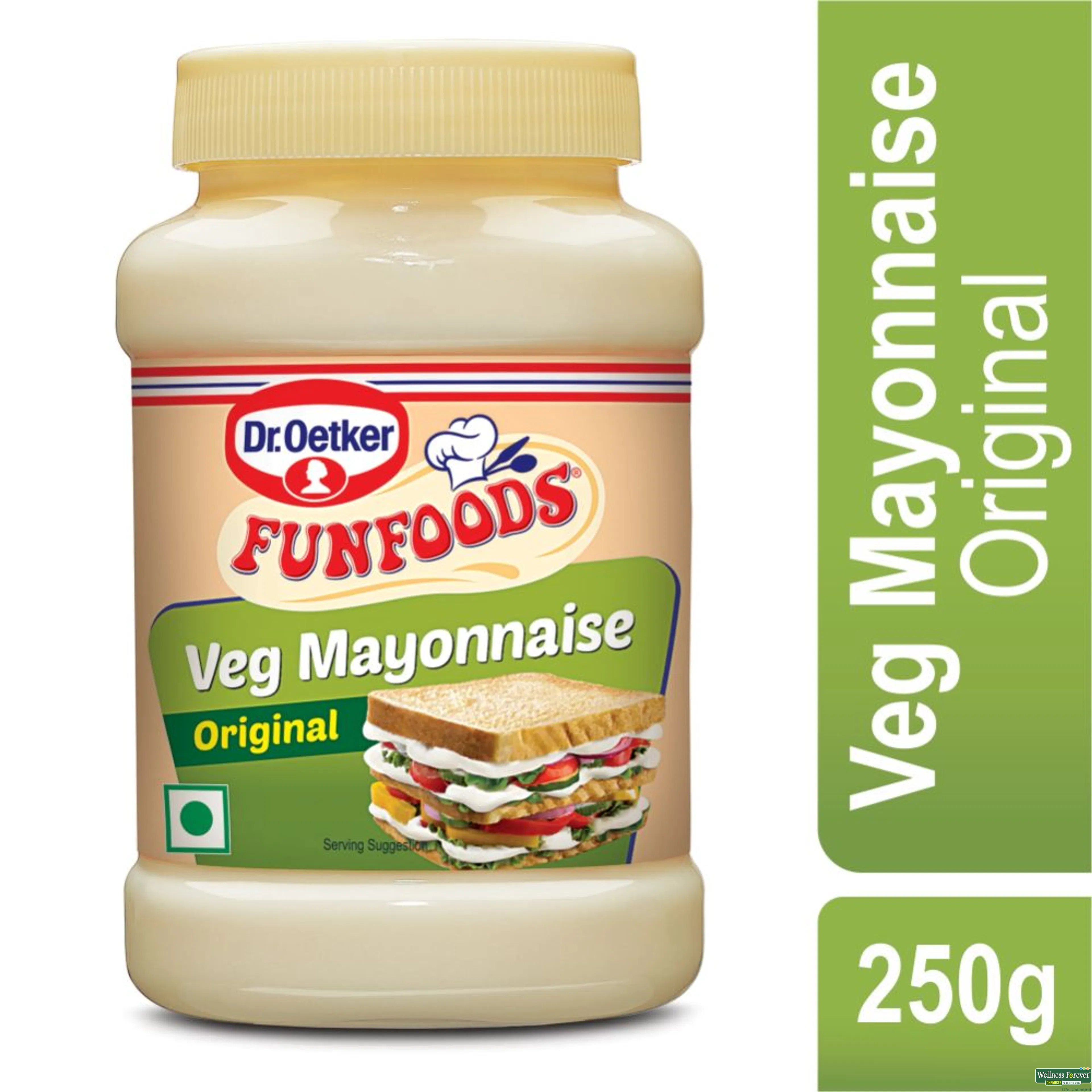 FUN FOOD MAYONNAISE VEG 250GM-image