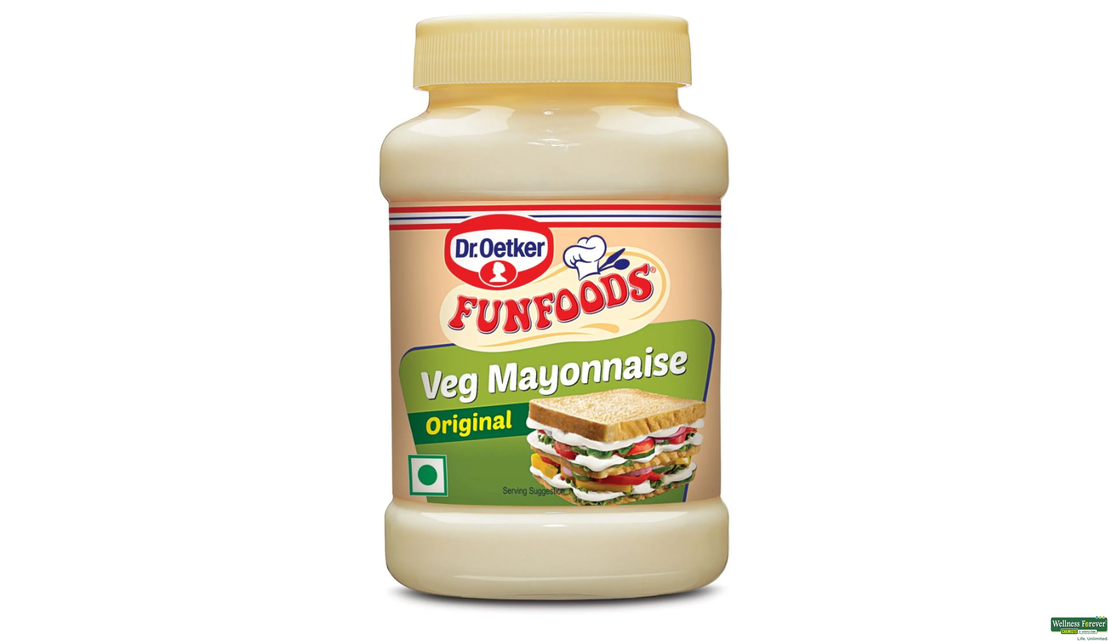 FUN FOOD MAYONNAISE VEG 250GM- 2, 250GM, 