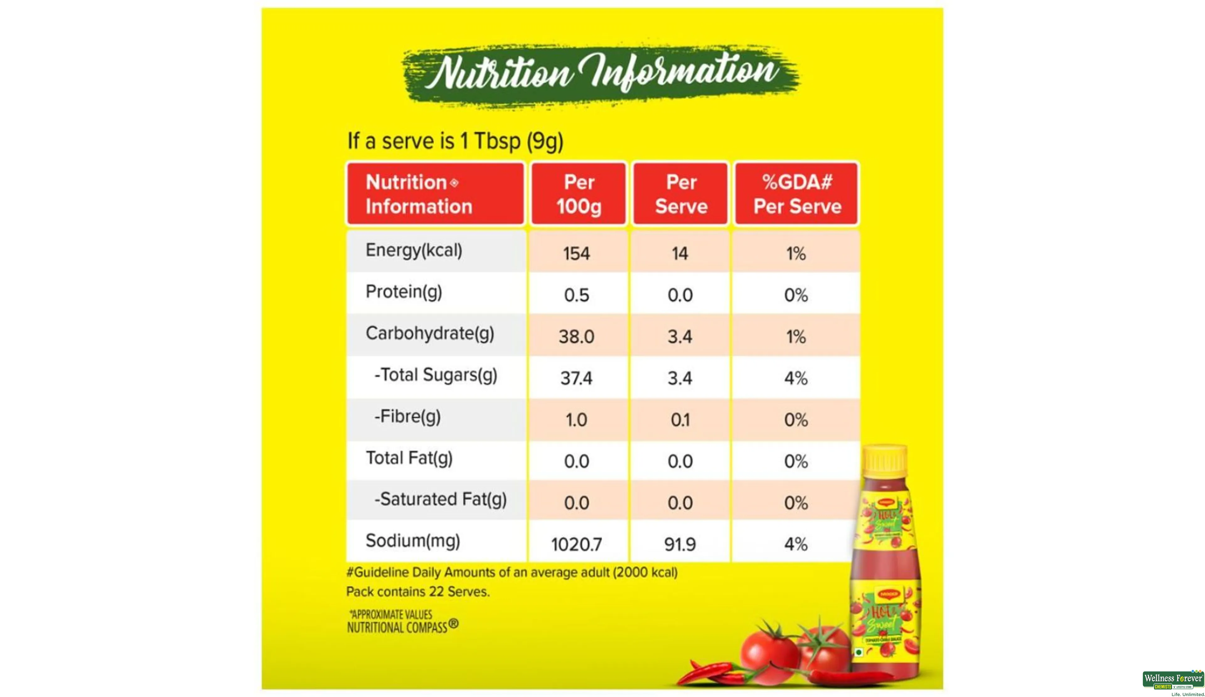 MAGGI SAUCE TOMATO CHILLI 200GM- 4, 200GM, null