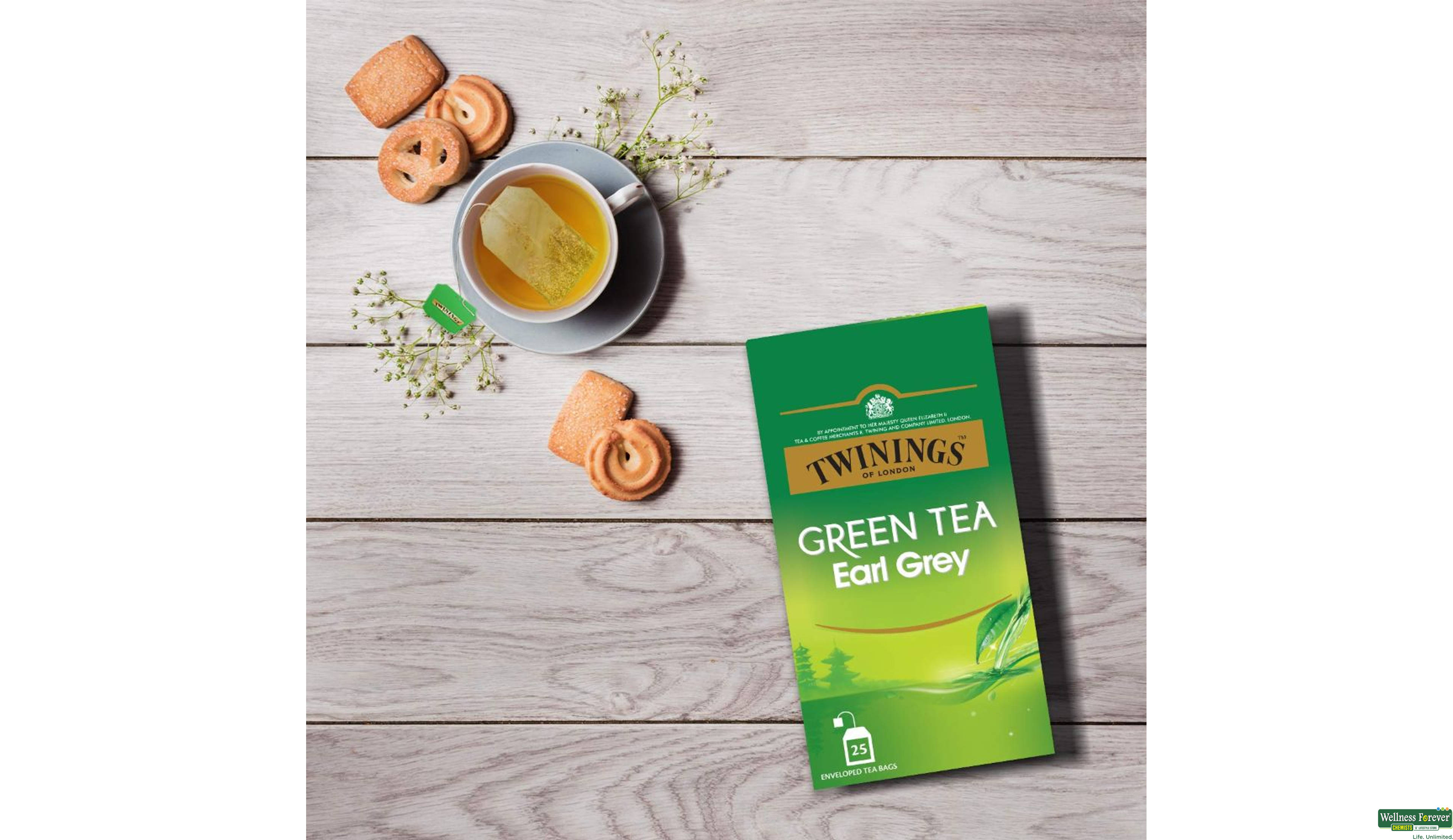 TWININGS GR/TEA EARL GREY 25BAGS- 6, 25BAGS, null