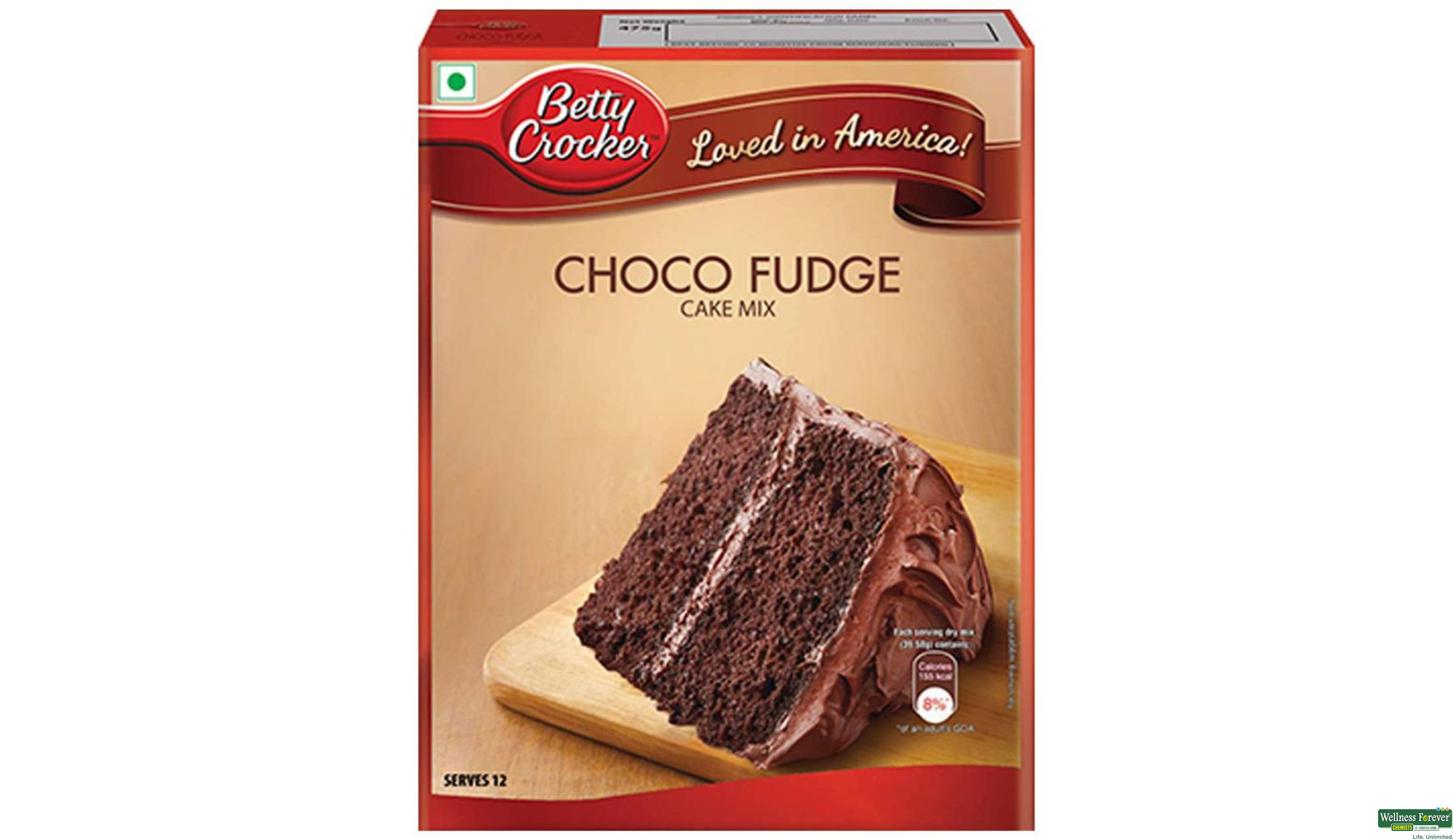 BETTY CAKE MIX CHOC FUDGE 475GM- 1, 475GM, 