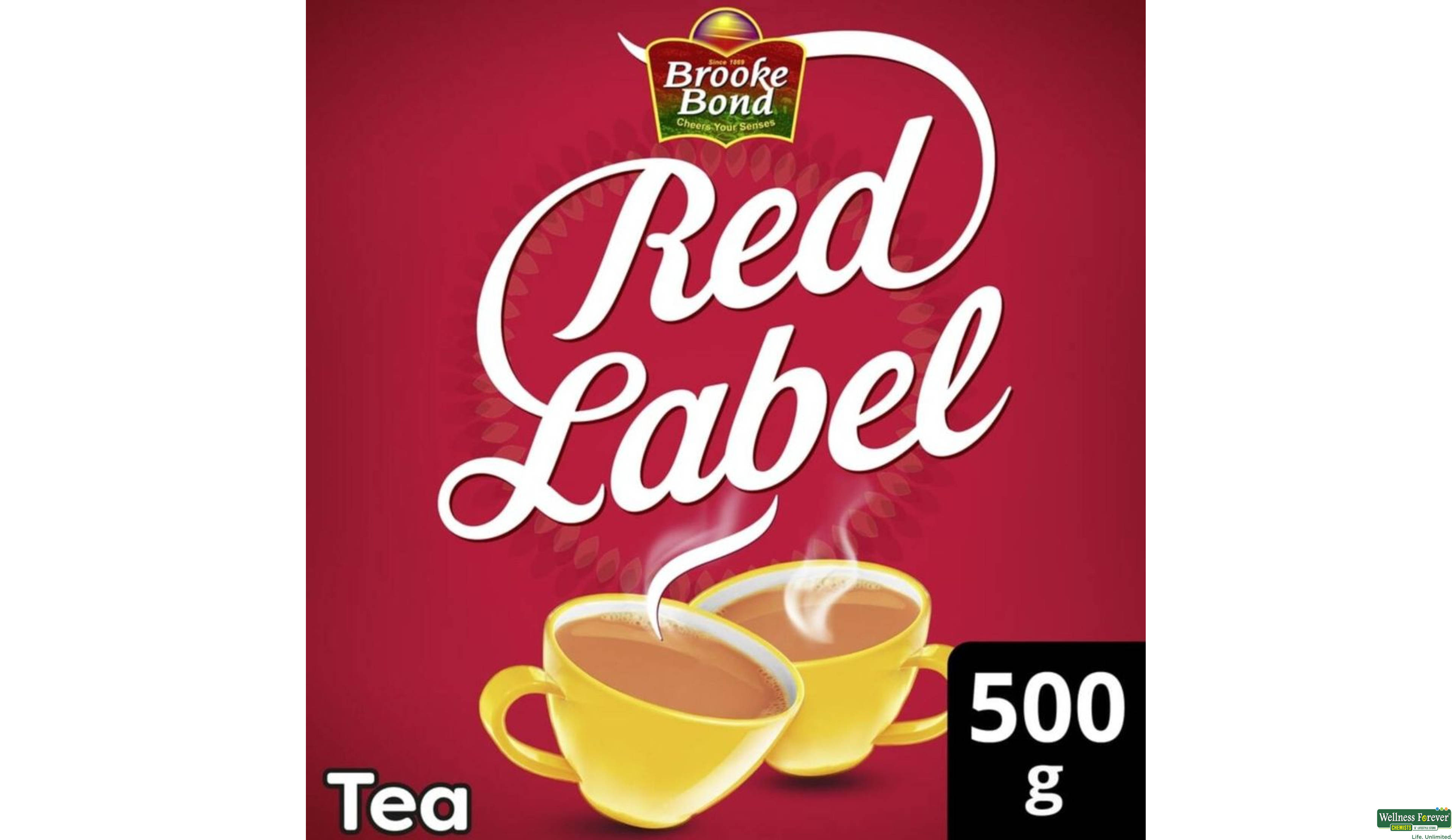 BRO TEA RED LABEL 500GM- 1, 500GM, null