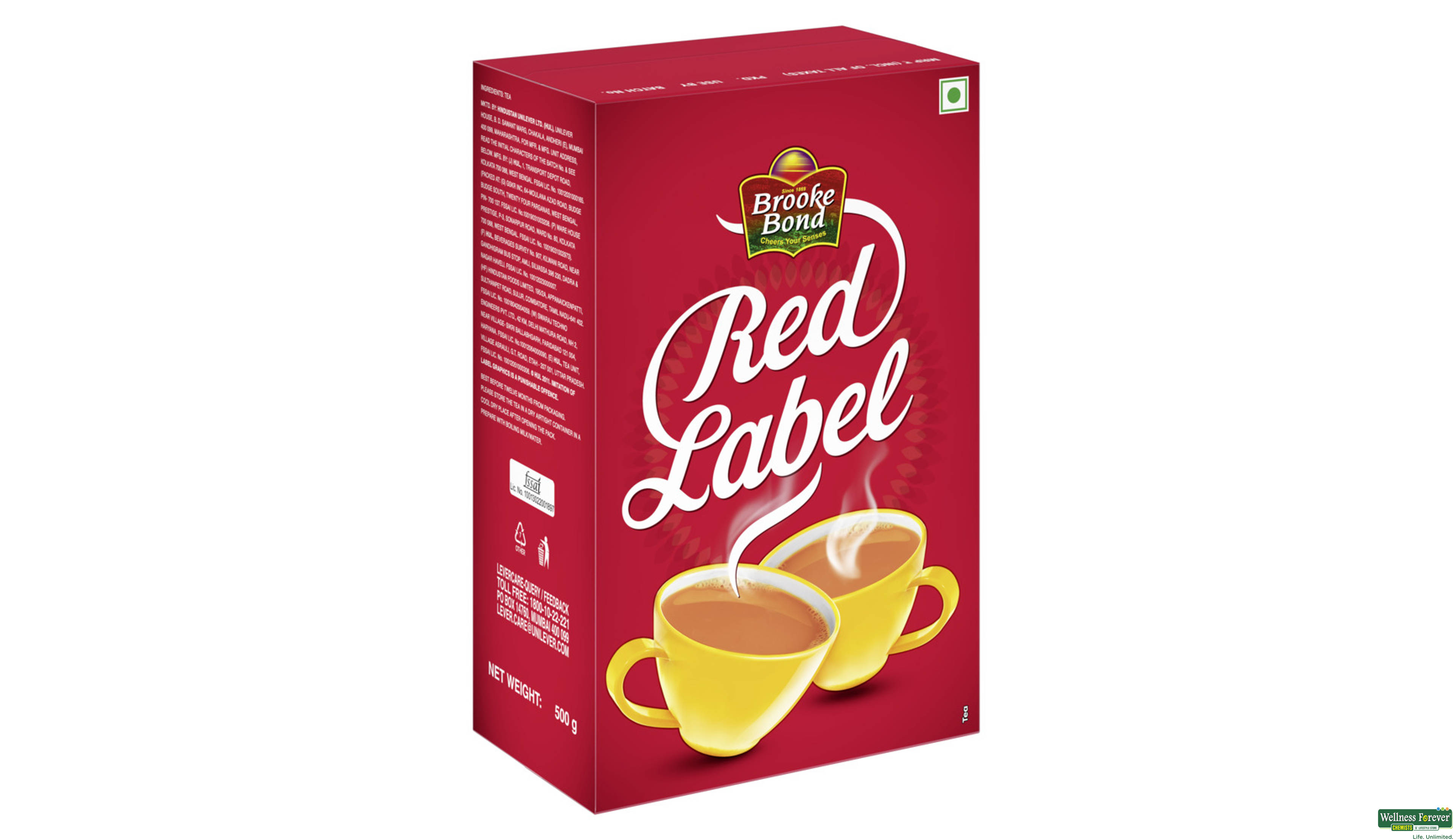 BRO TEA RED LABEL 500GM- 3, 500GM, null