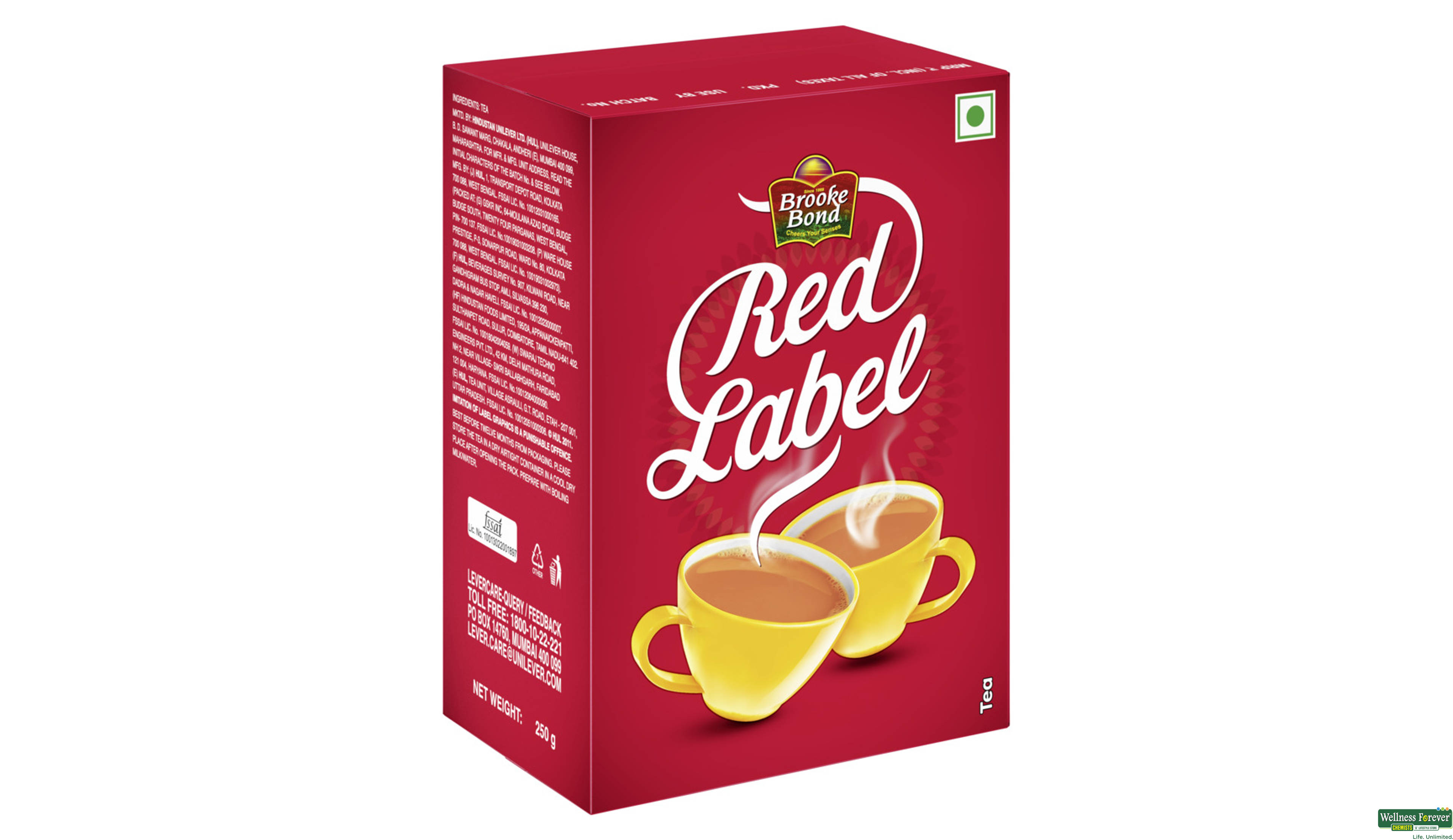 BRO TEA RED LABEL 250GM- 4, 250GM, null