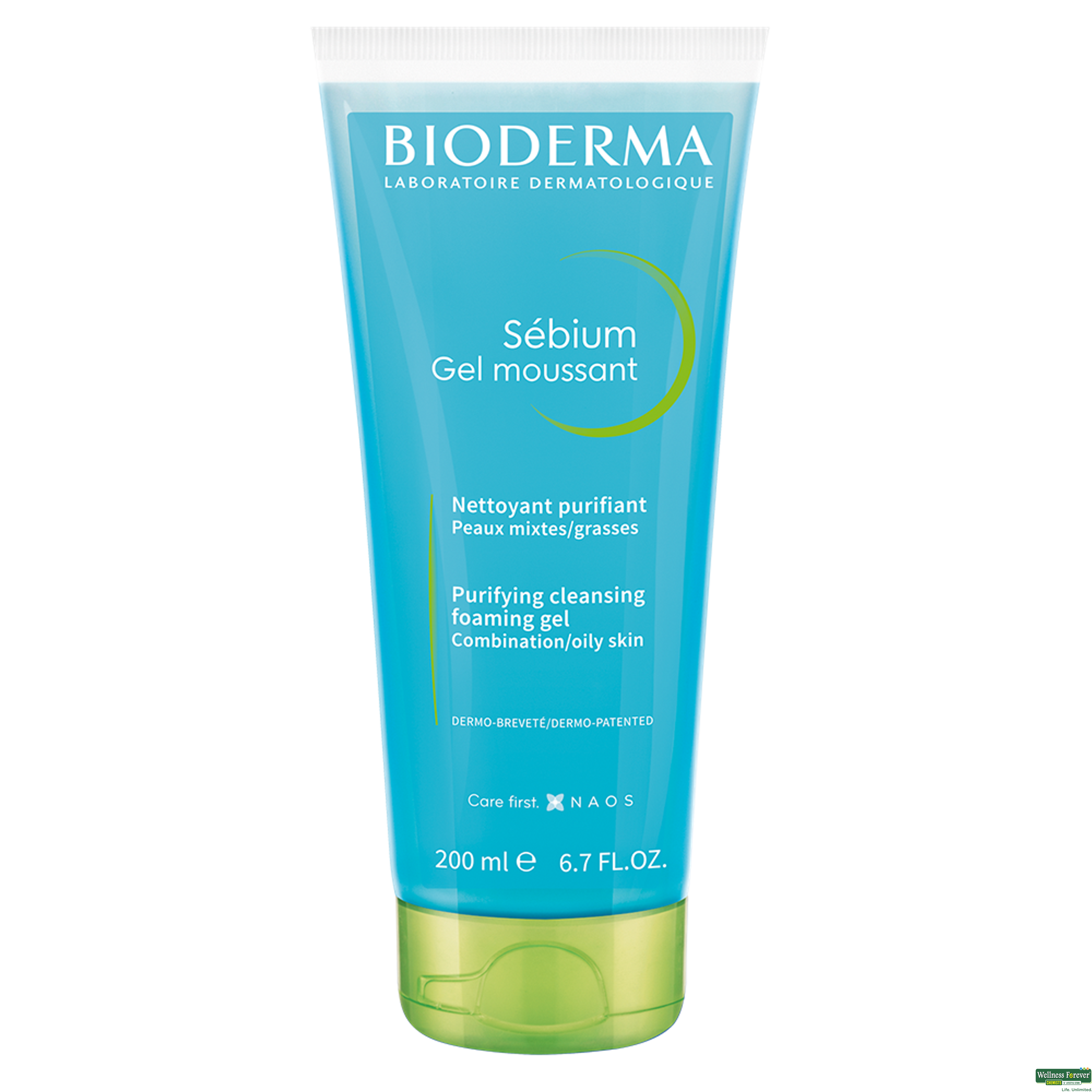 Bioderma Face Gel Sebium Mouss Cleanser 200Ml-image