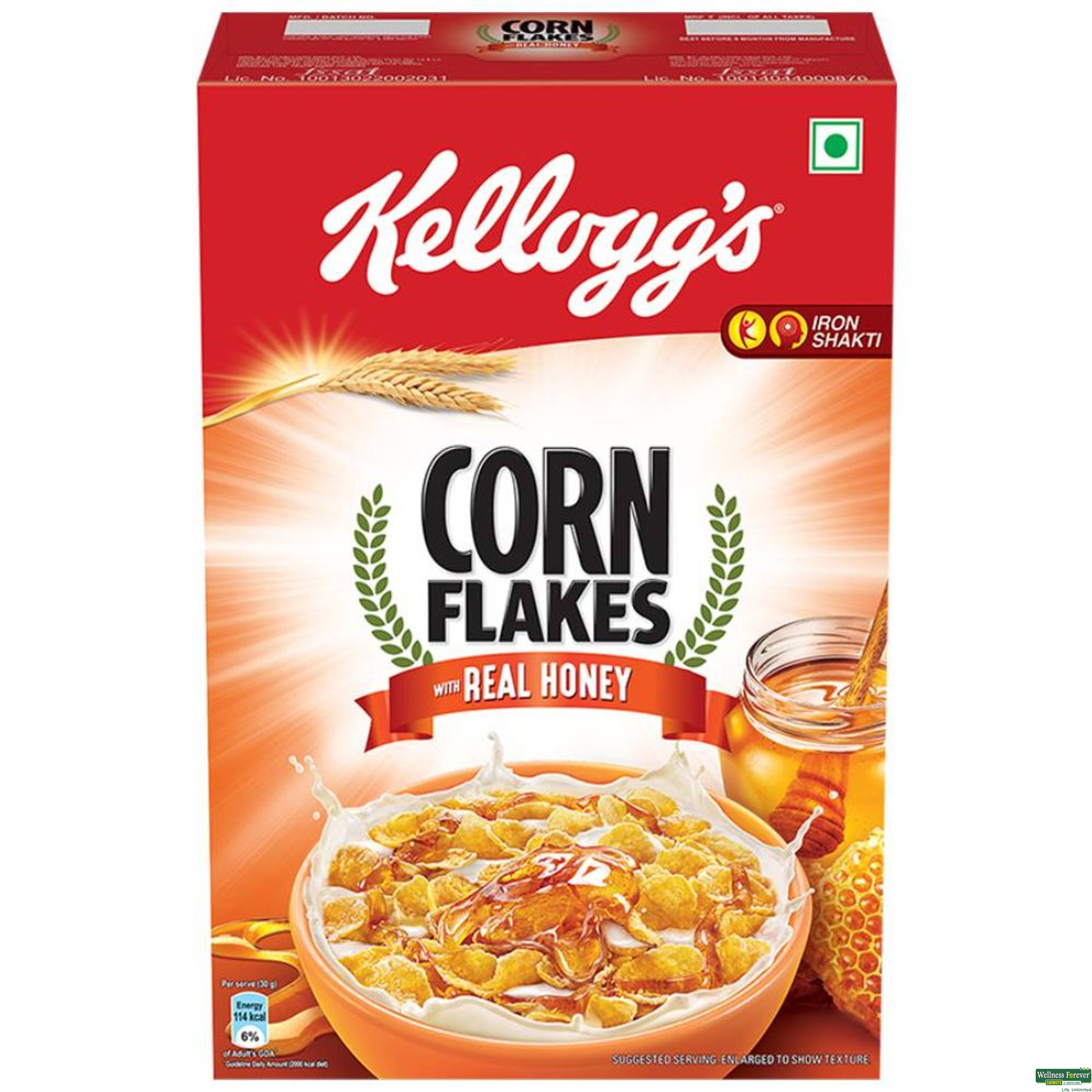 Kellogg's Corn Flakes Real Honey 300g-image