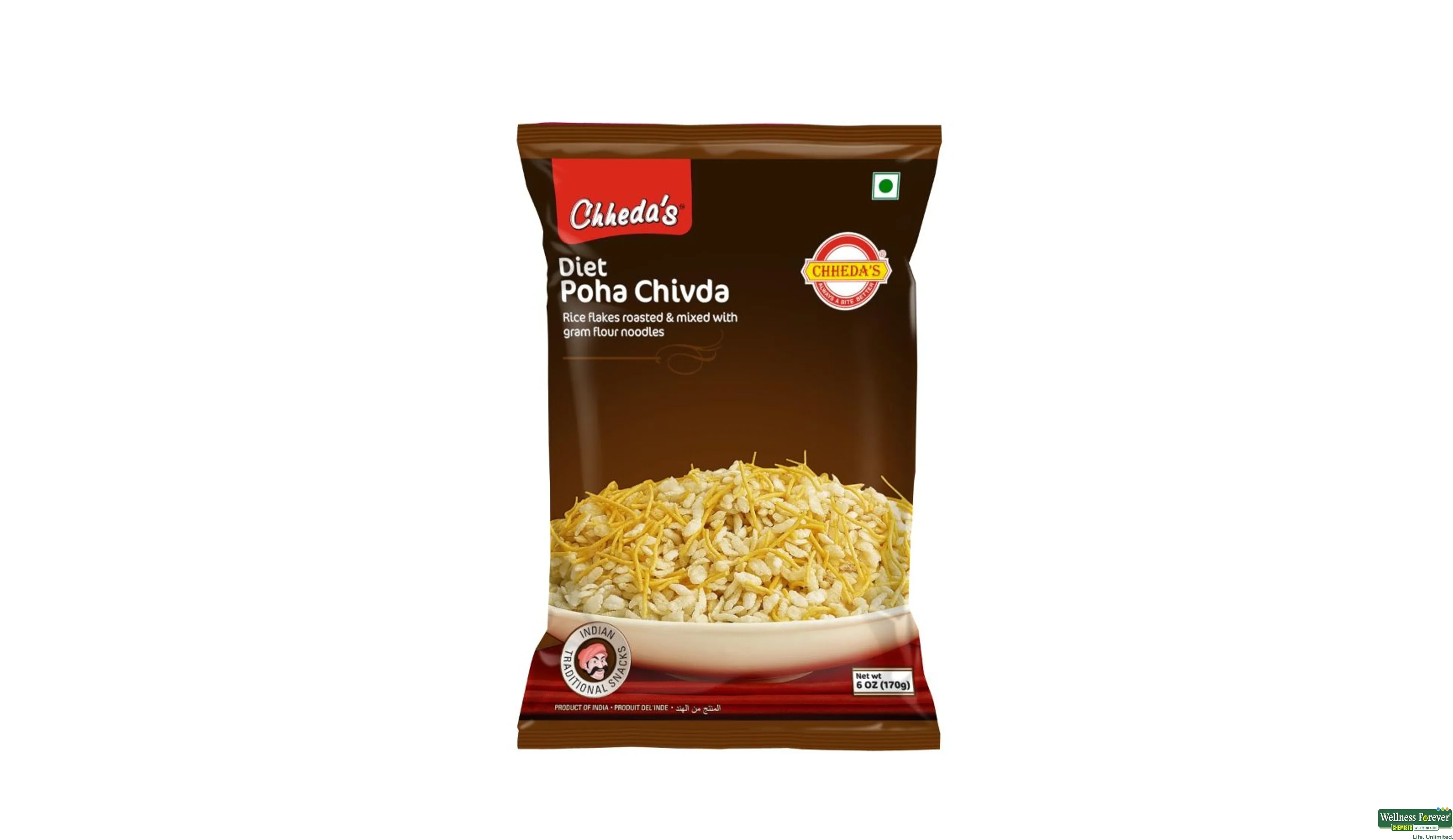 CHH CHIWDA DIET 170GM- 1, 170GM, 