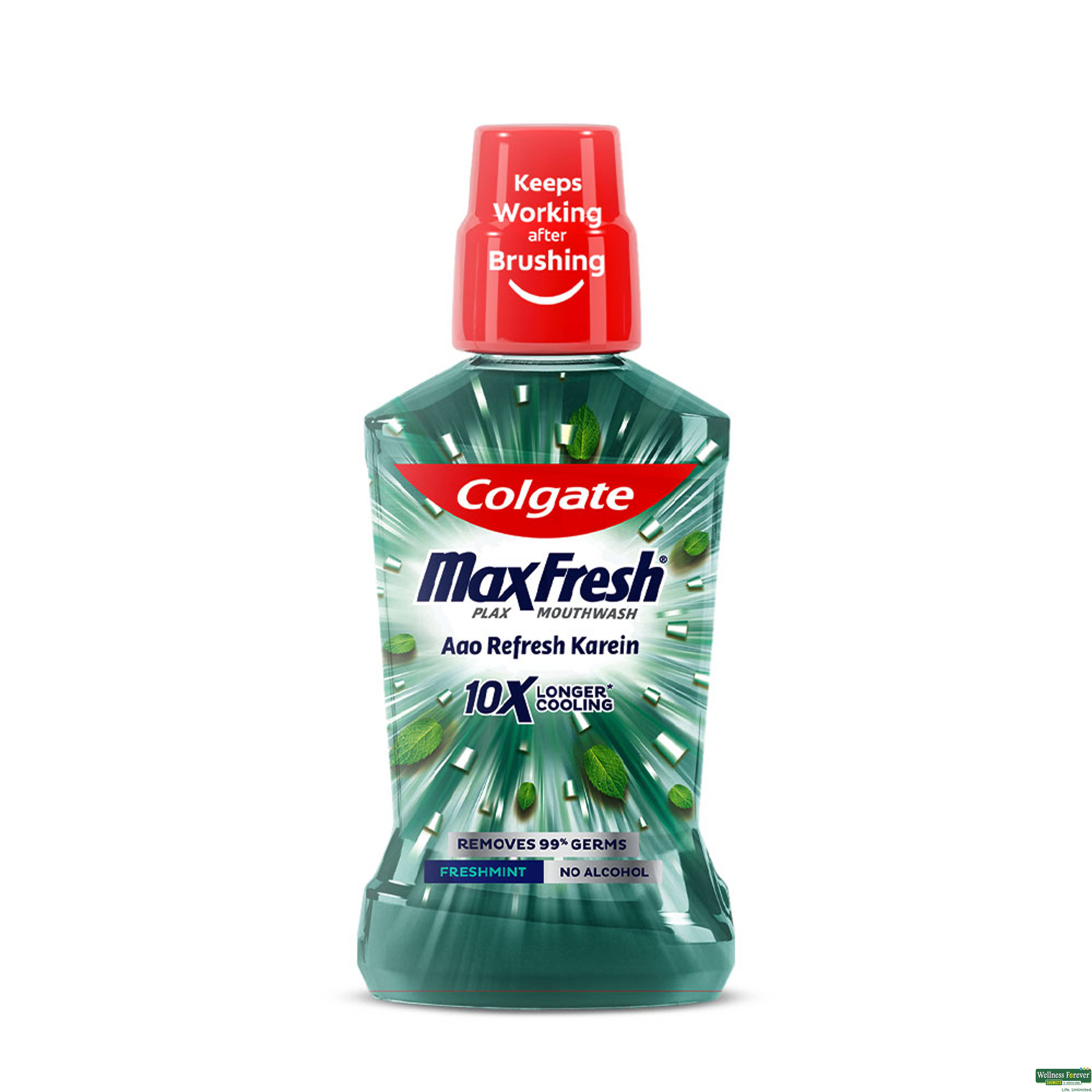 COLG M/WASH PLAX FRESHMINT 250ML-image