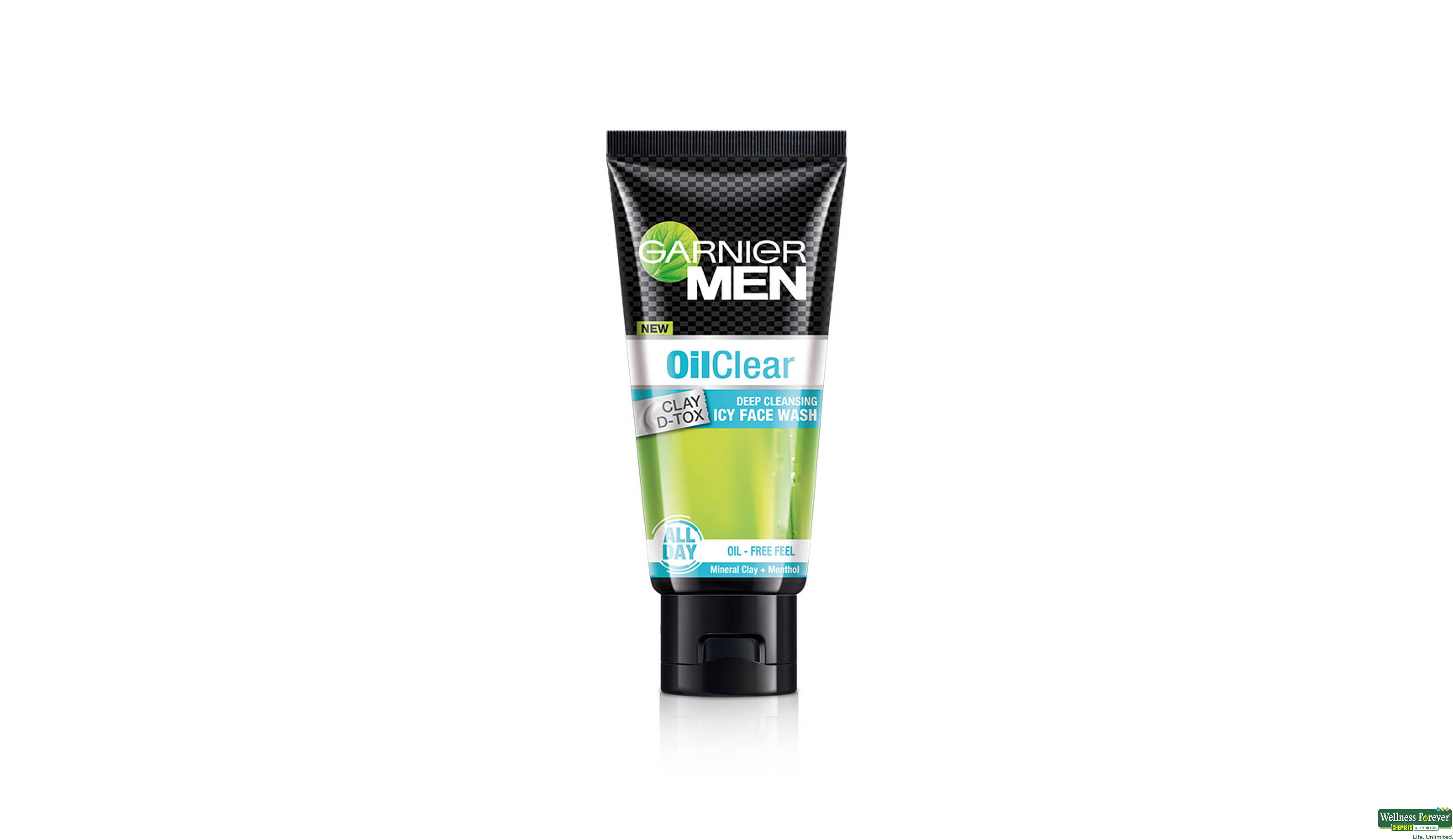 GARN F/WASH MEN OIL CLEAR 50GM- 2, 50GM, 