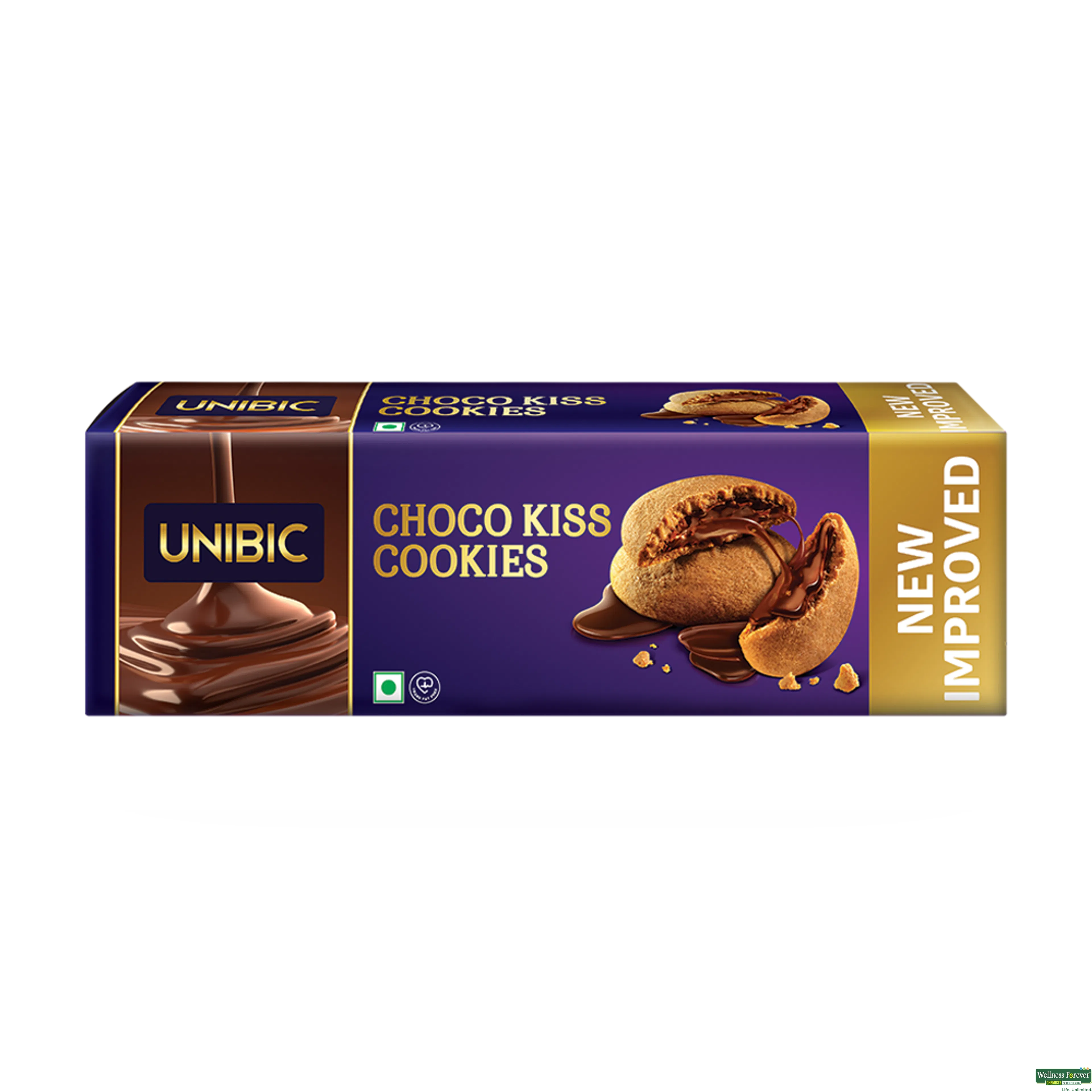 UNIBIC COOKIES CHOCO KISS 75GM-image