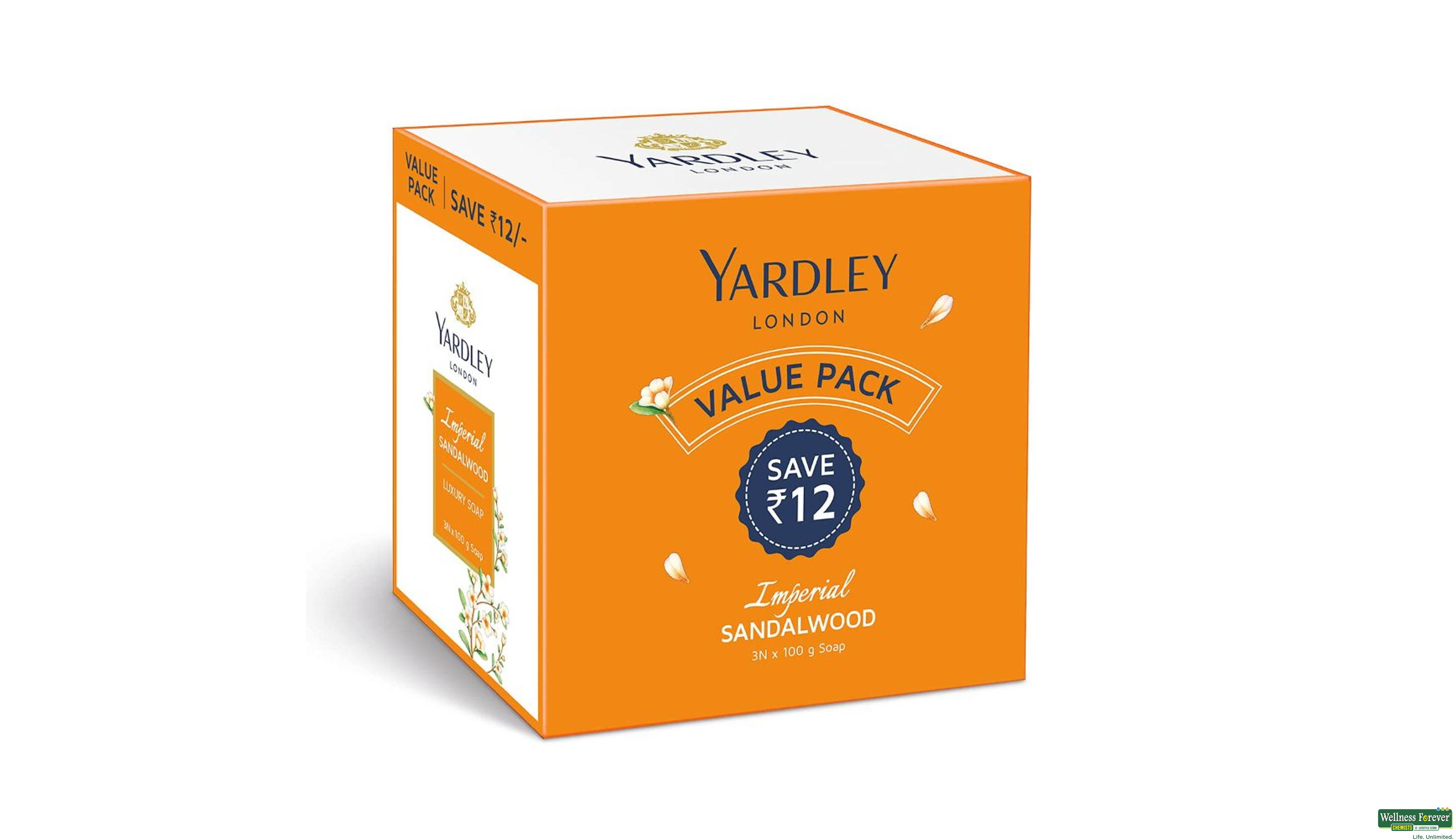 YARD SOAP ENG SANDALWOOD 100GM- 2, 100GM, null