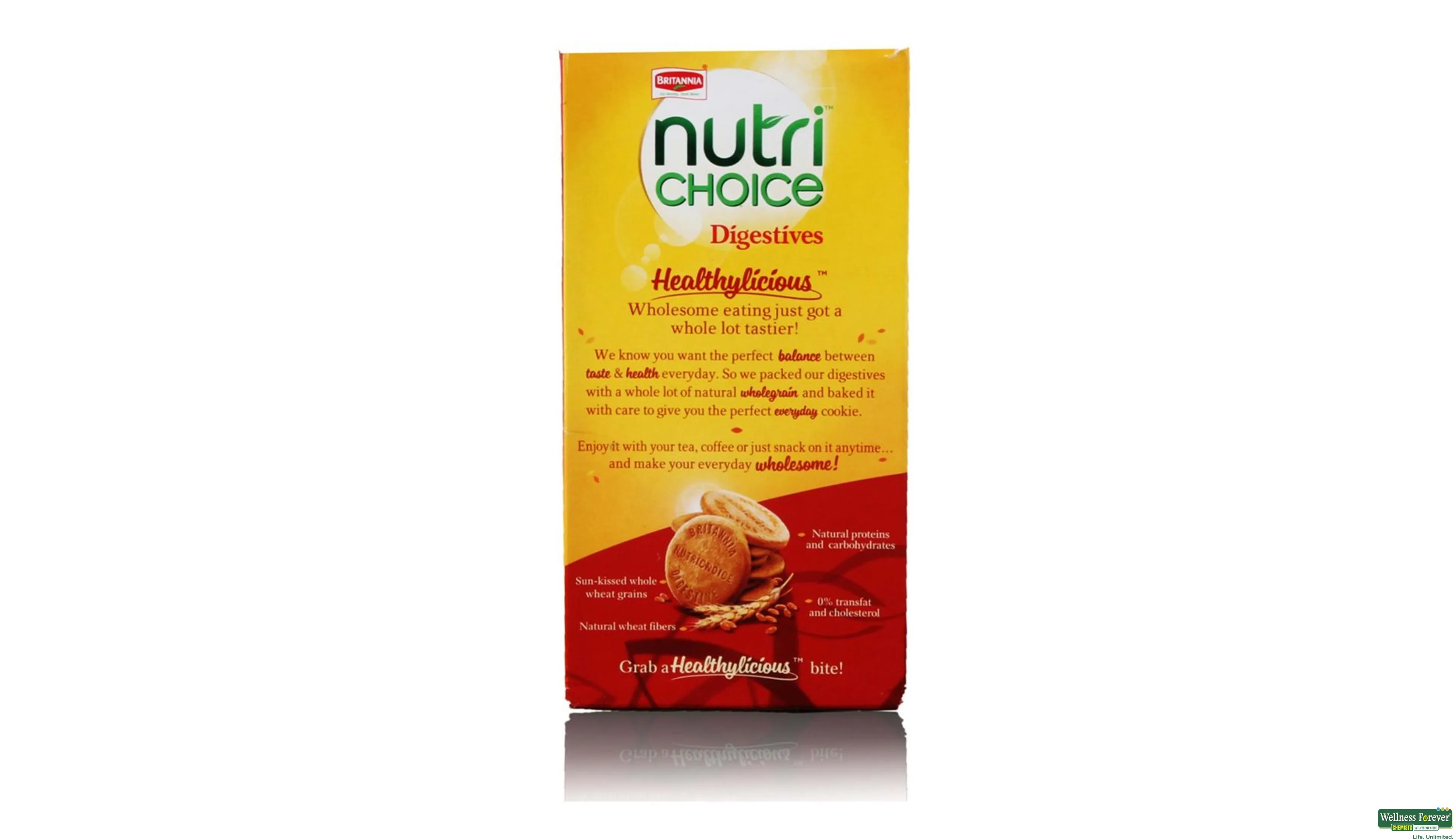 BRIT BISC NUTRI HIFIBRE DIGESTIVE 250GM- 2, 250GM, 