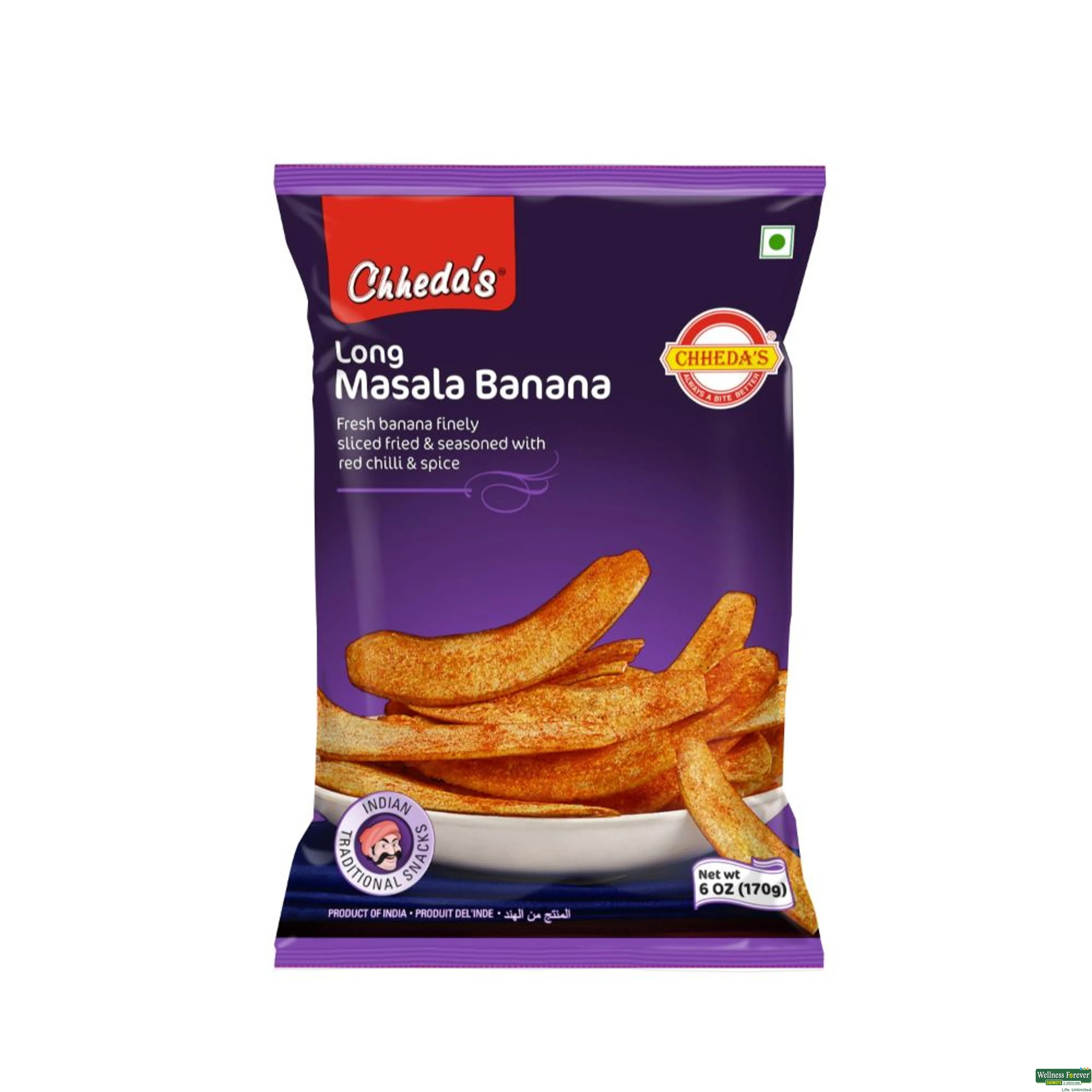 CHH CHIPS BANANA MIRCH MASALA 180GM-image