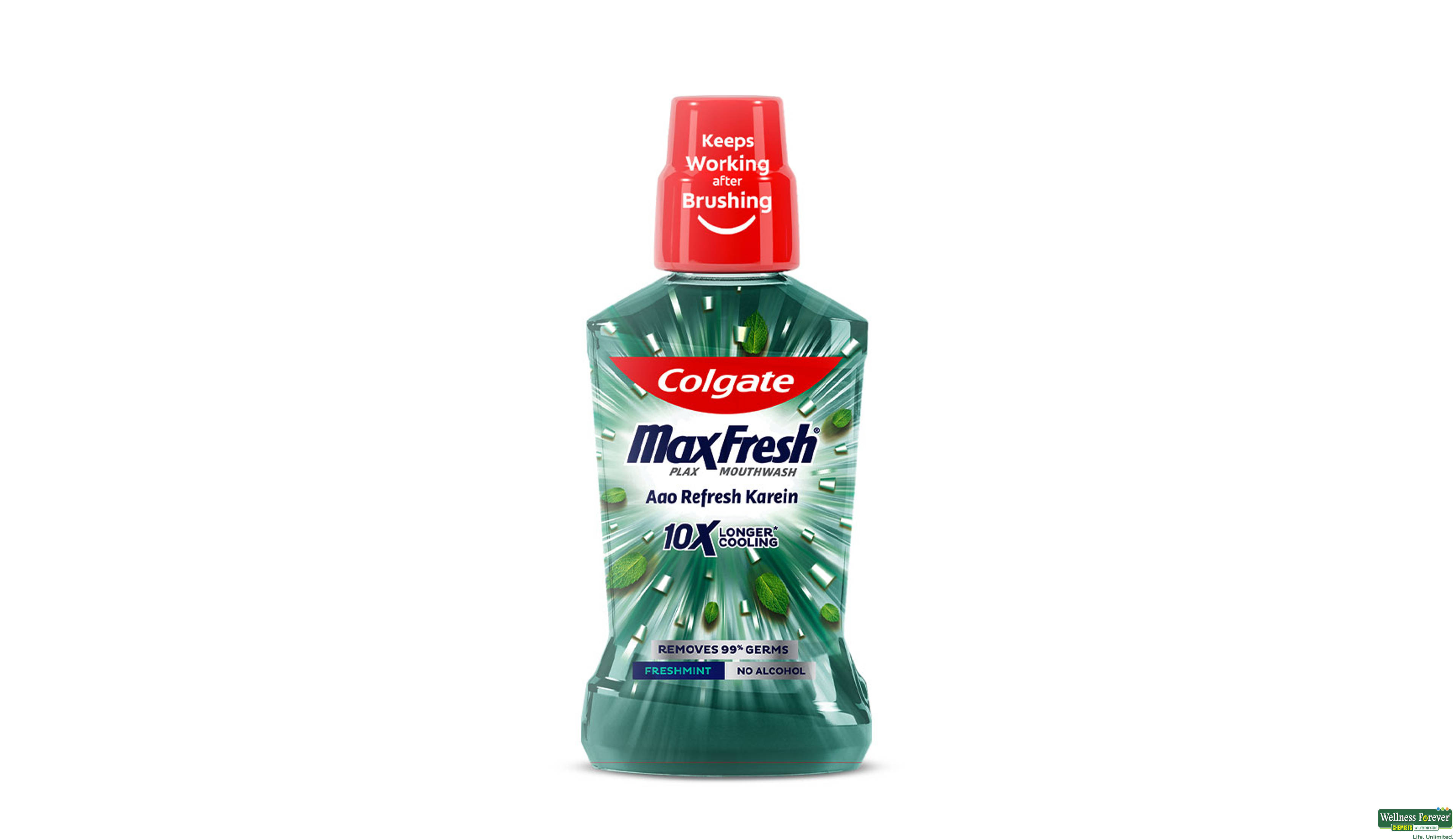 COLG M/WASH PLAX FRESHMINT 500ML- 1, 500ML, 