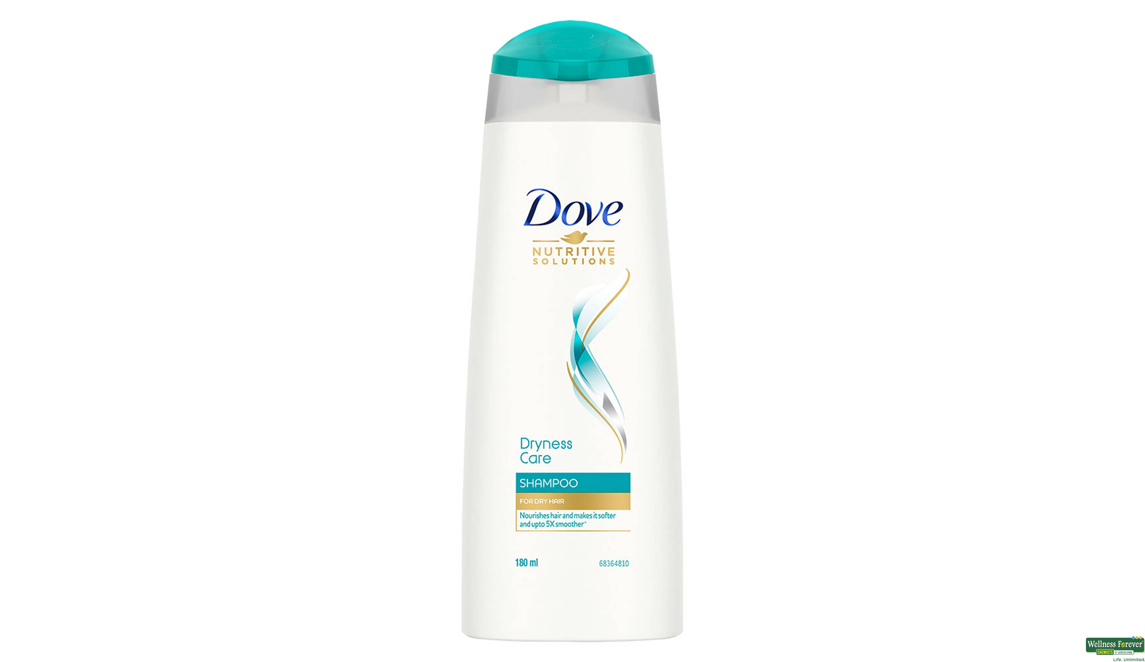 DOVE SHMP DRY/CARE NUTRITIVE SLN 180ML- 2, 180ML, 